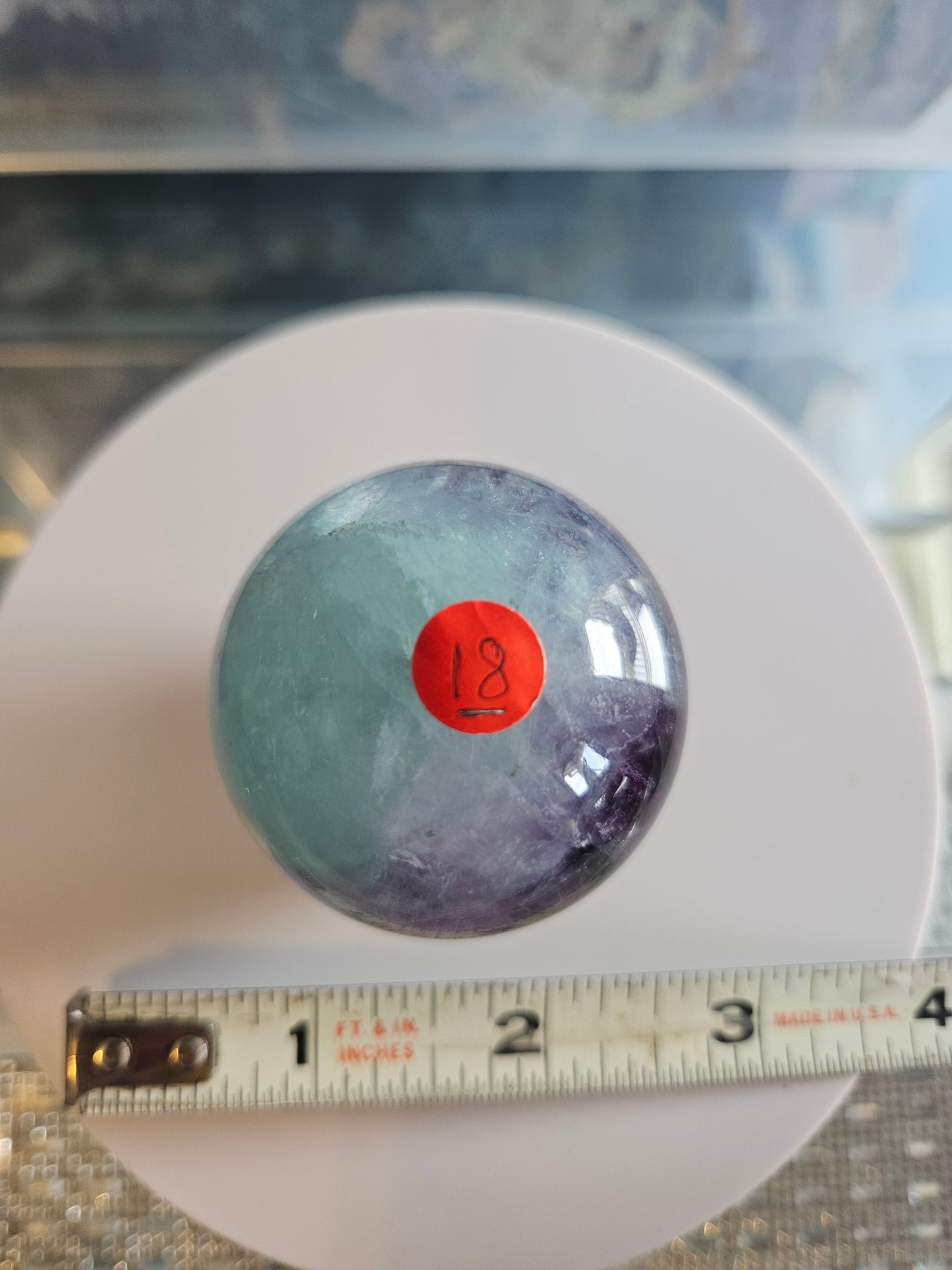 Fluorite sphere 3