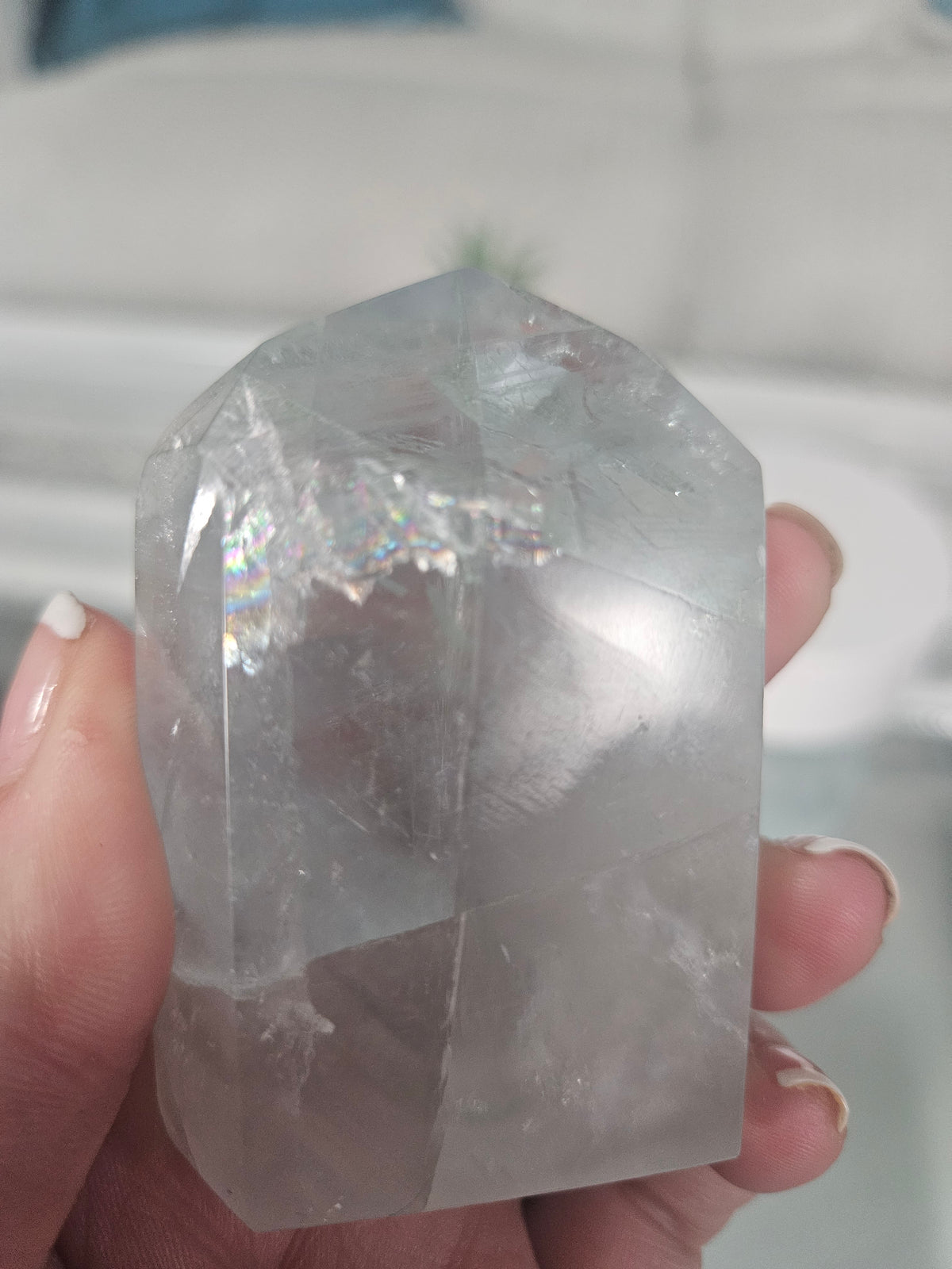 Sky Blue Fluorite Tower