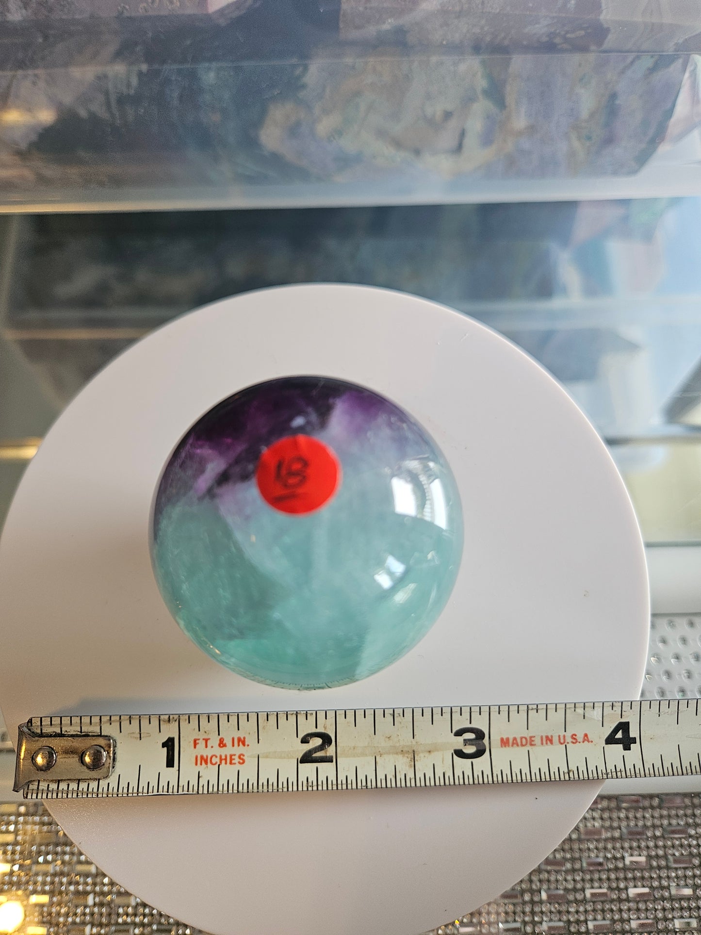 Fluorite sphere 4