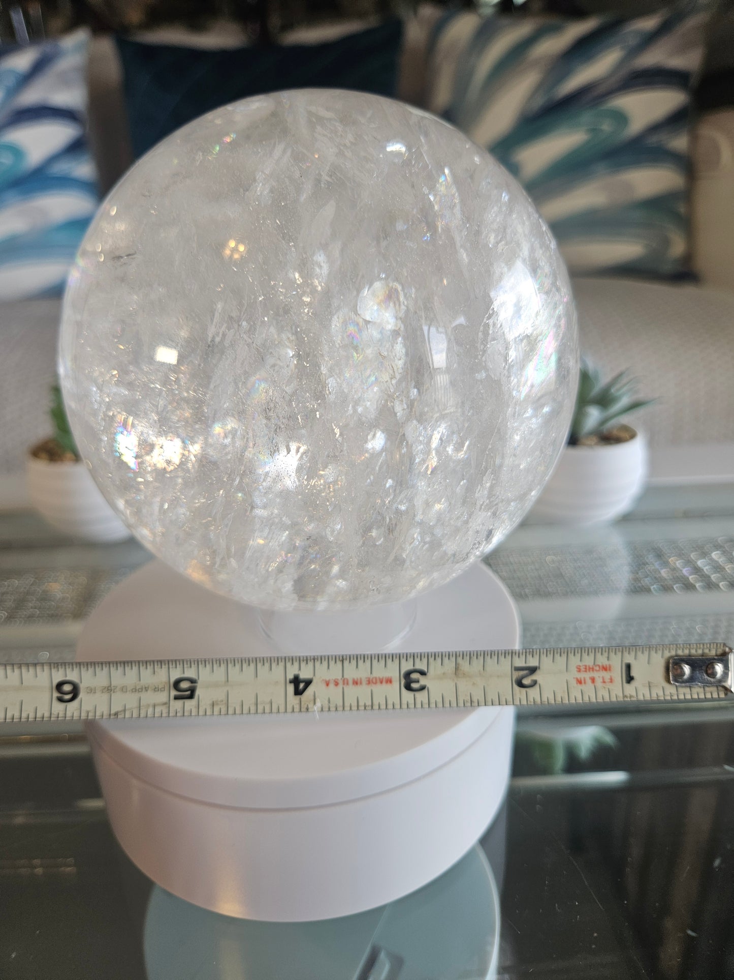 Rainbow Quartz Sphere 4