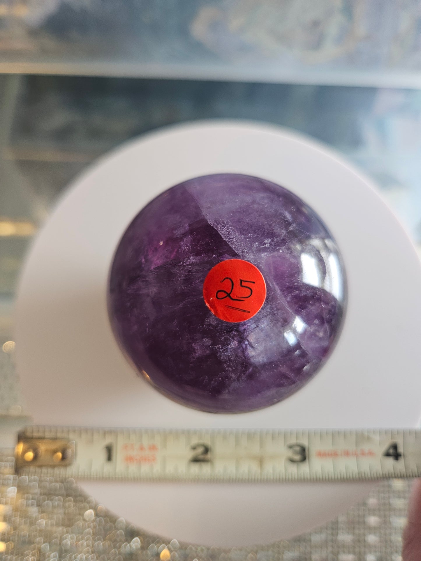 Fluorite sphere 7