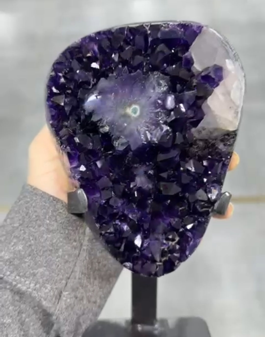 Amethyst "Stalactite Bloom" Cluster