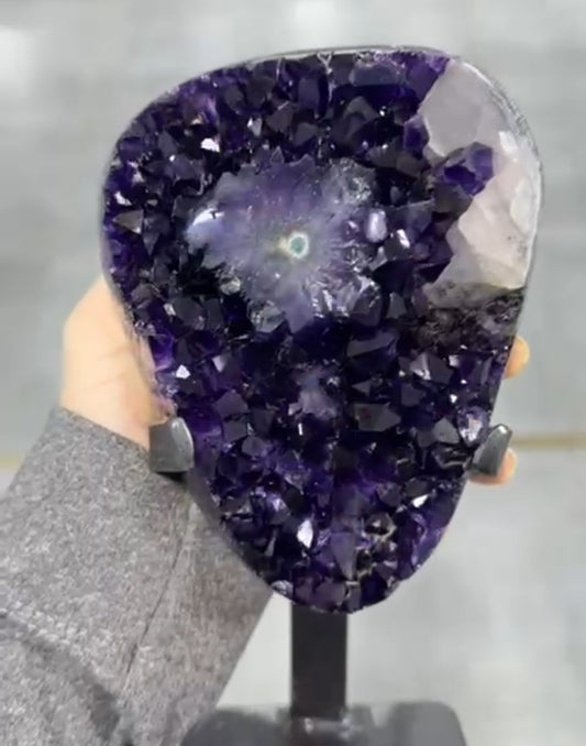 Amethyst "Stalactite Bloom" Cluster