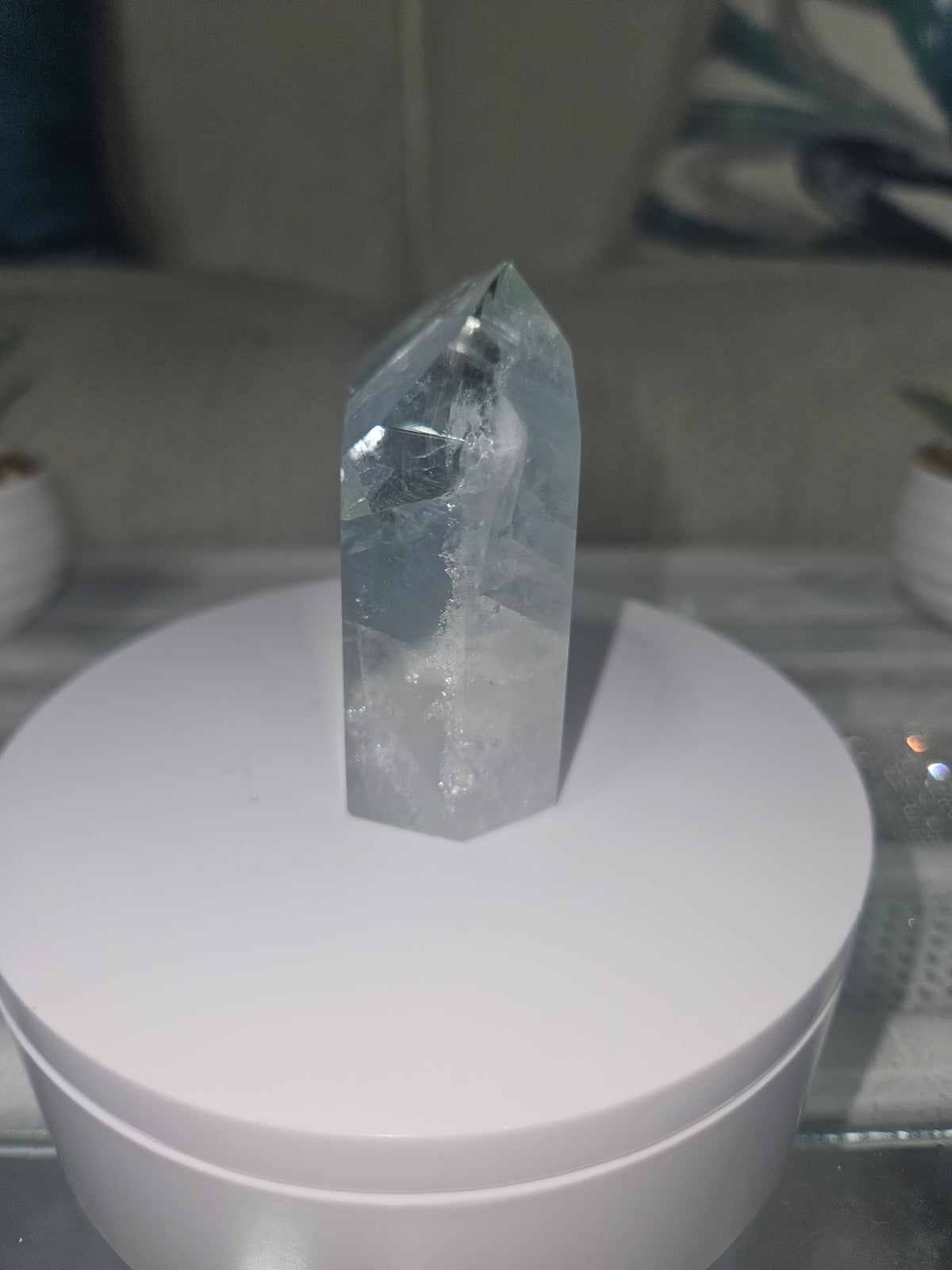 Sky Blue Fluorite Tower