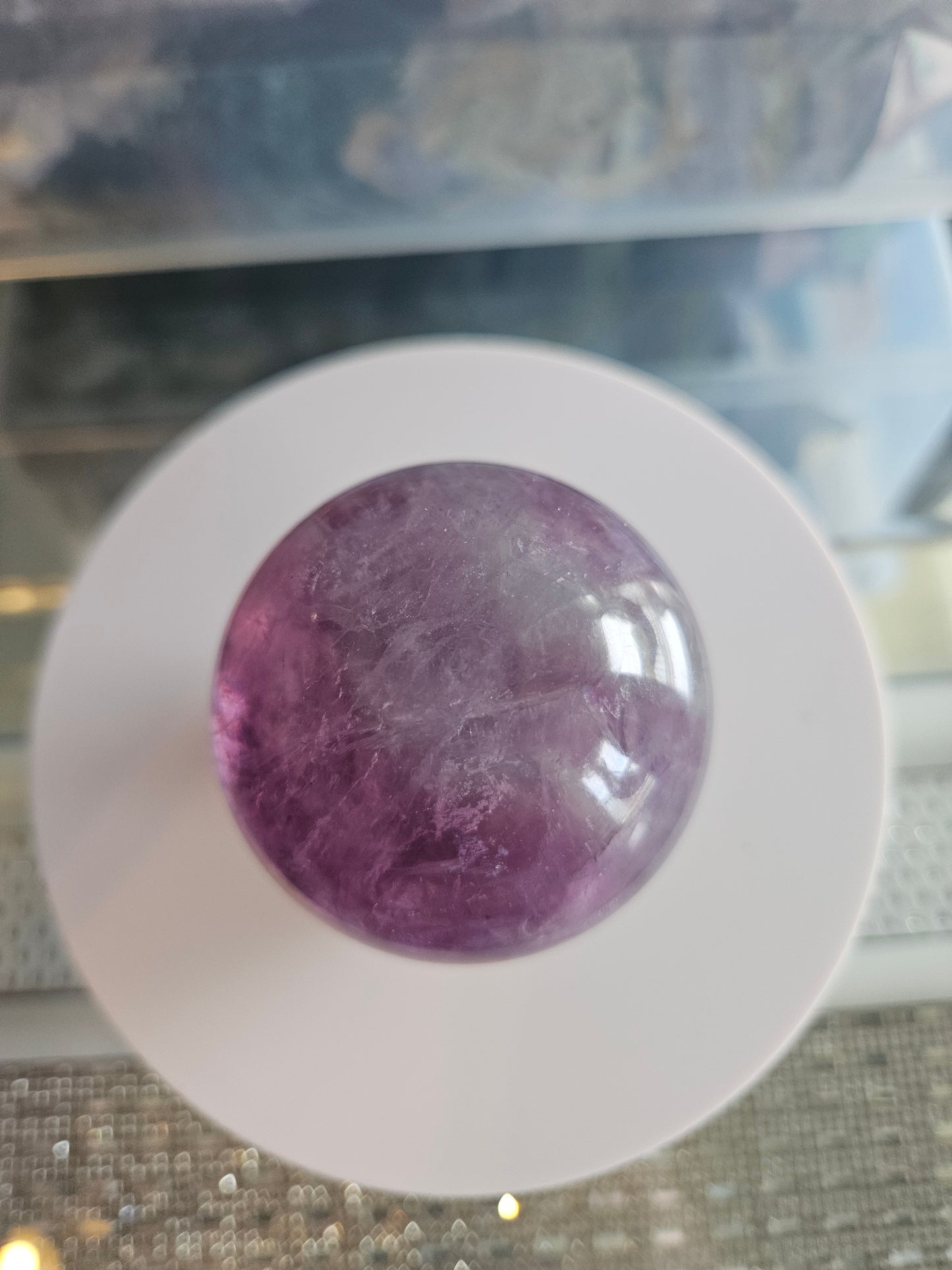 Fluorite sphere 6