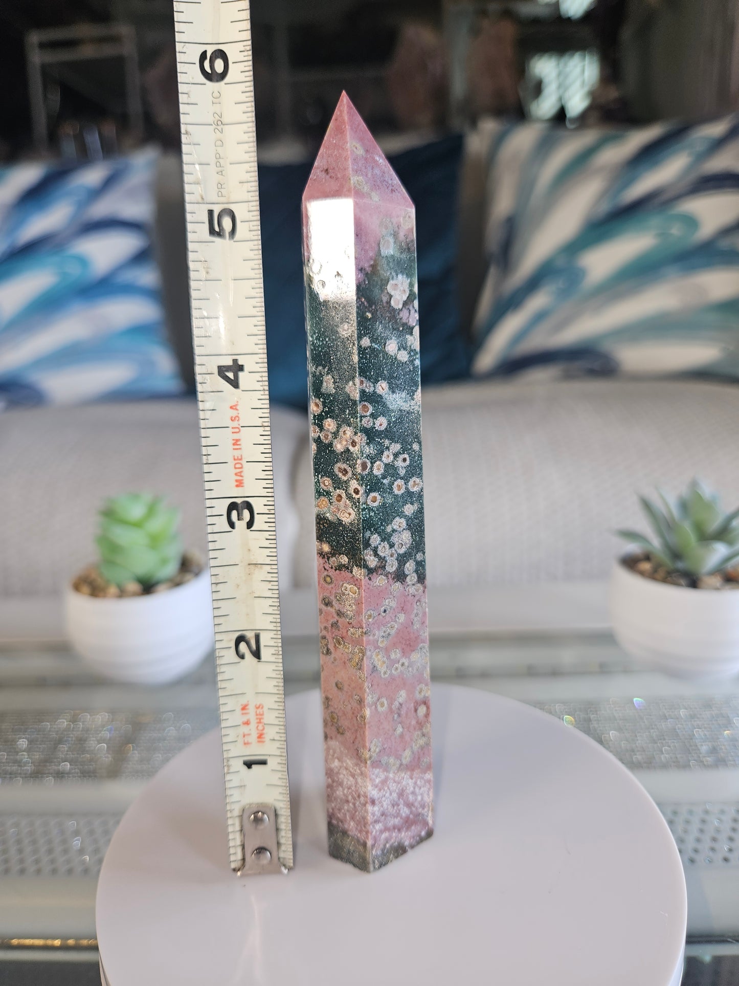 Pink Ocean Jasper Tower 15