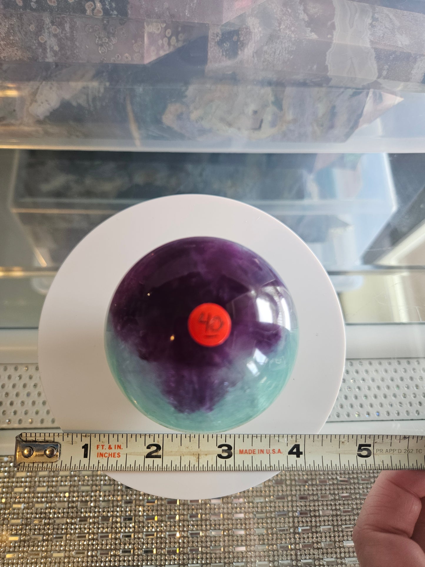 Fluorite sphere 5