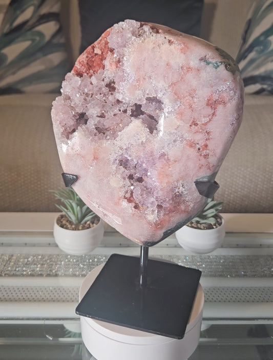 Pink Amethyst Statement Piece