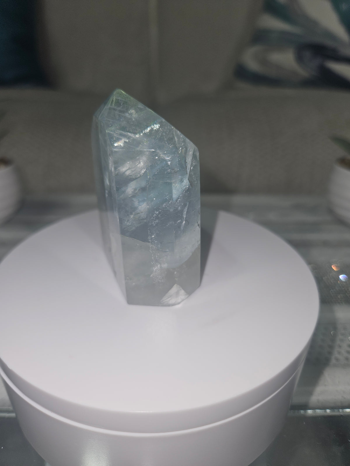 Sky Blue Fluorite Tower