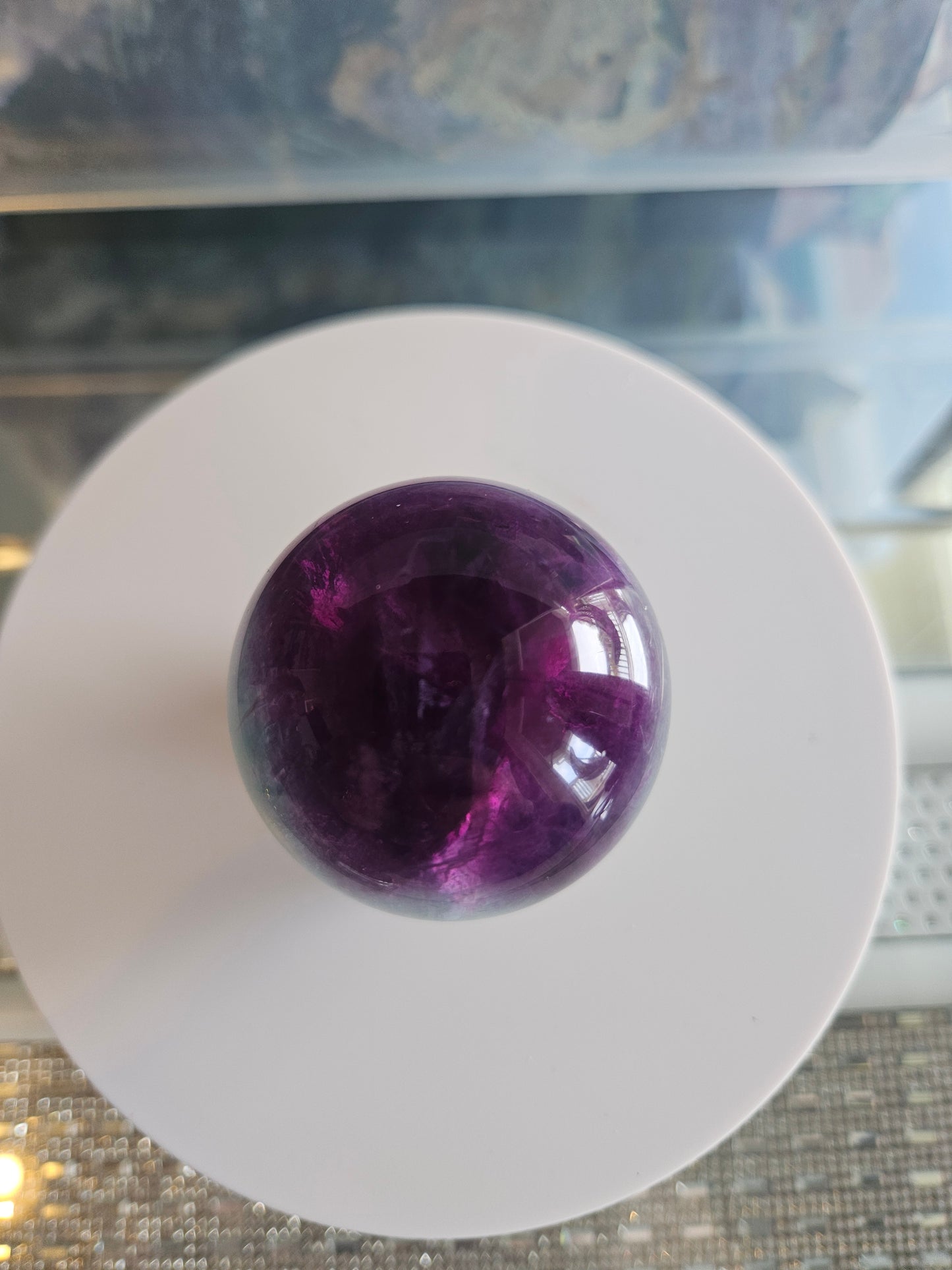 Fluorite sphere 3