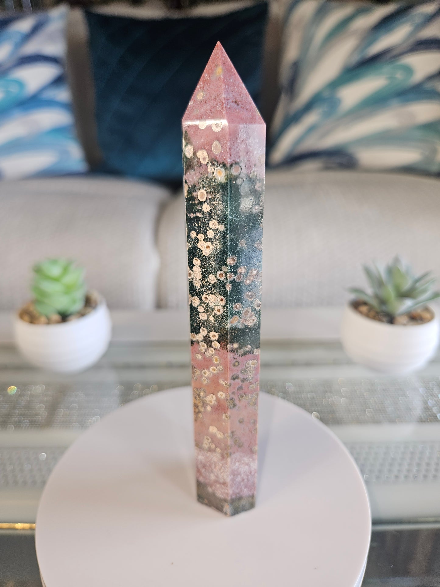 Pink Ocean Jasper Tower 15