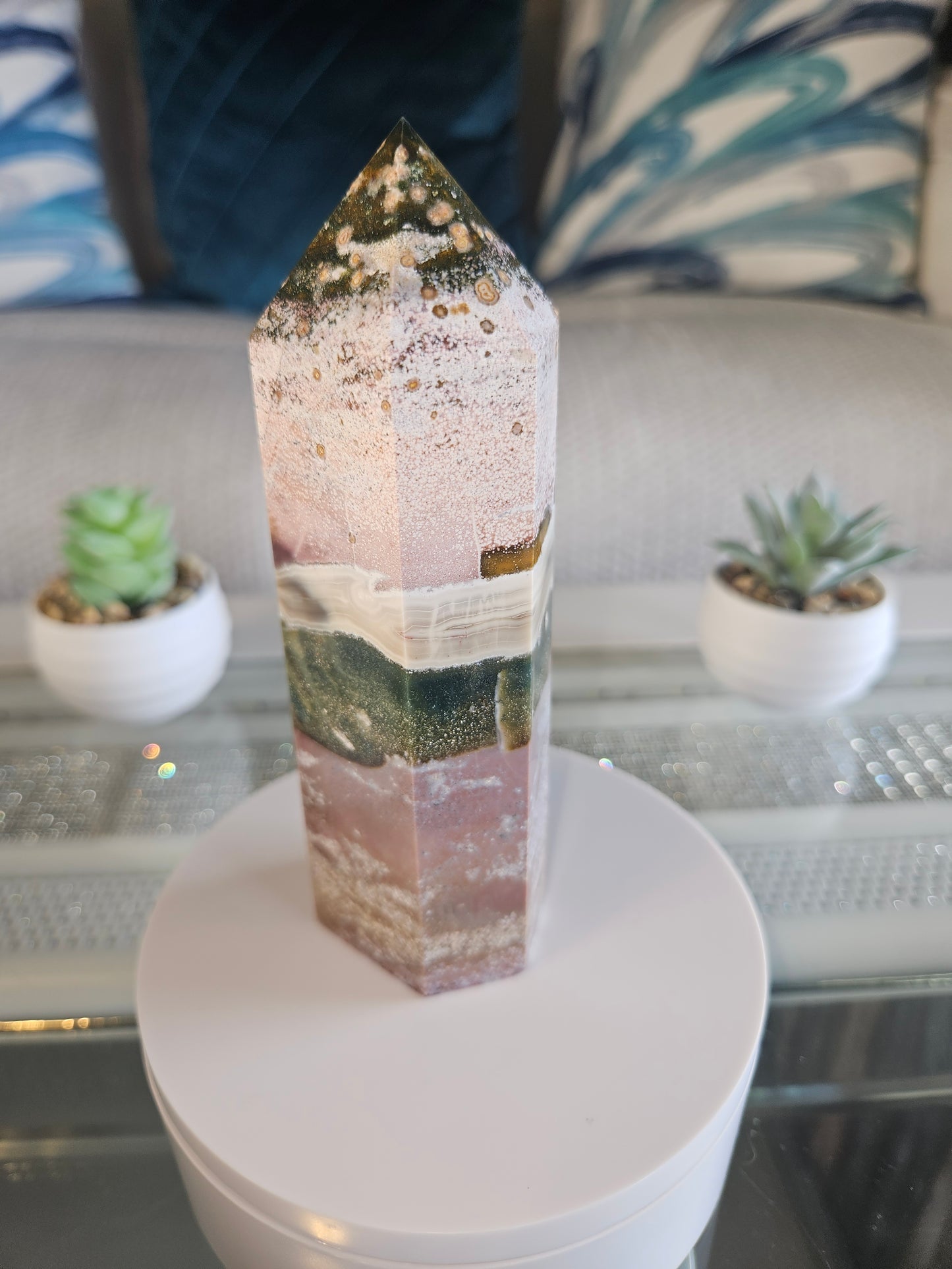 Pink Ocean Jasper Tower 19
