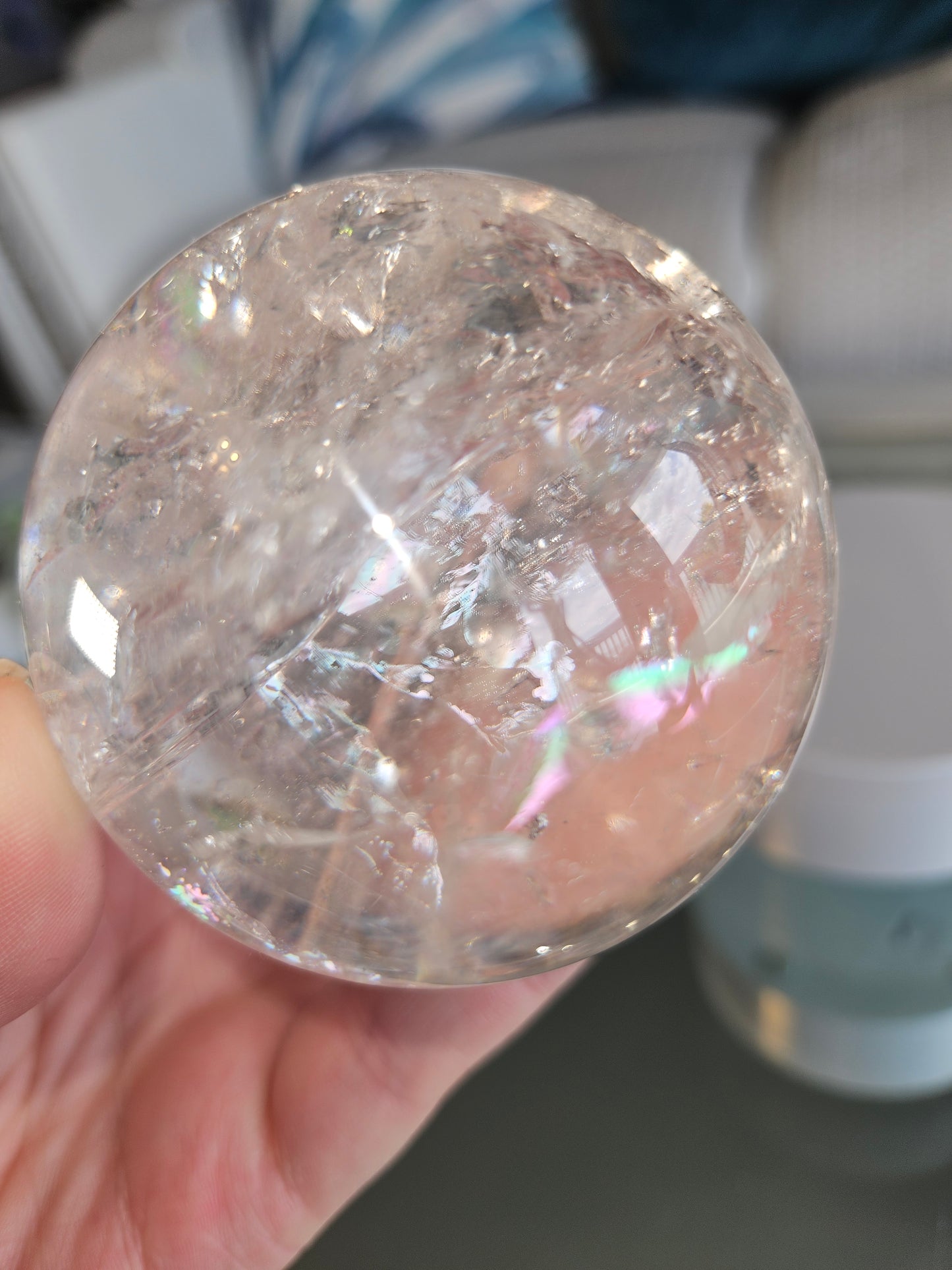 Rainbow Quartz Sphere 2