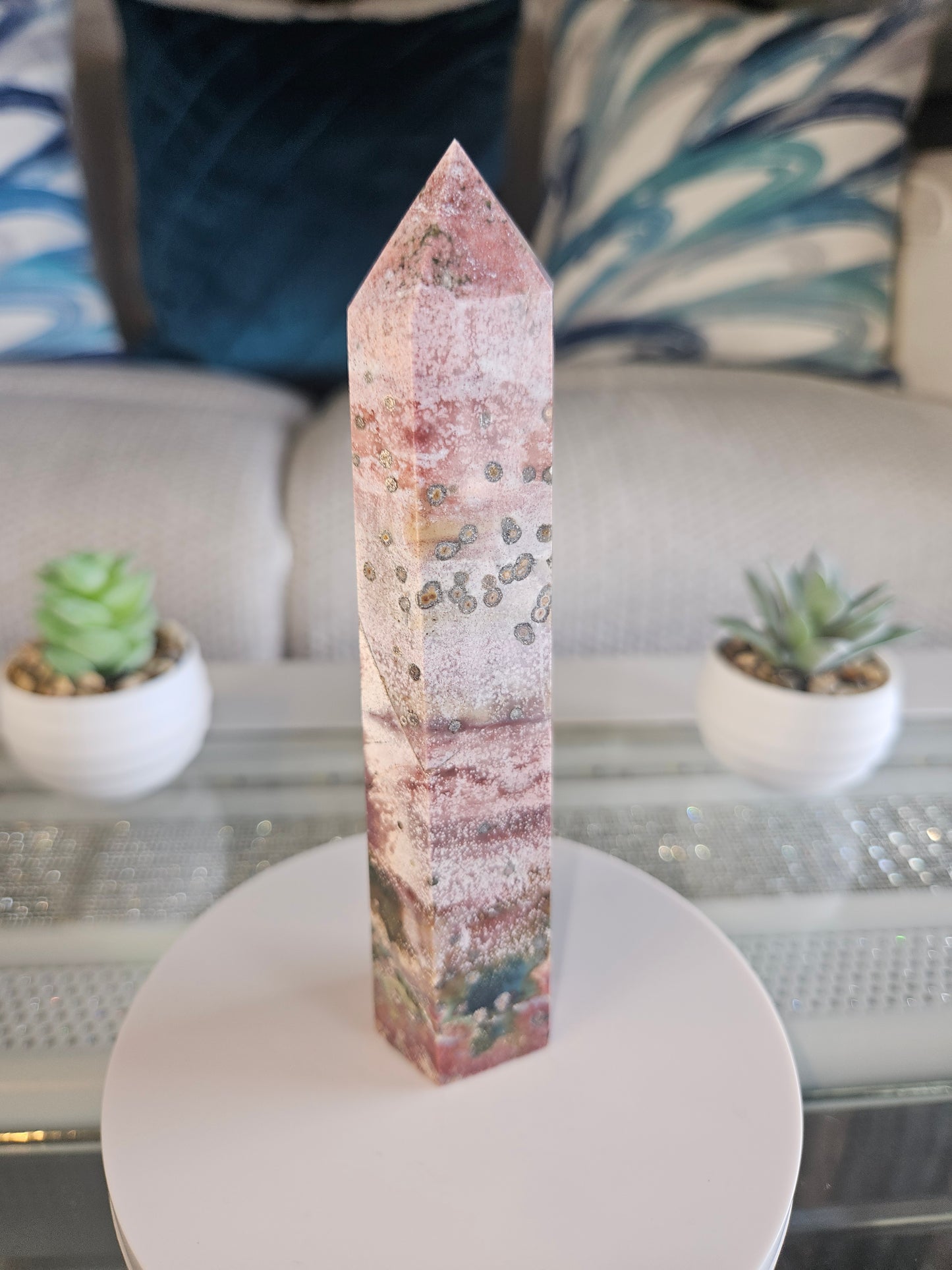 Pink Ocean Jasper Tower 18