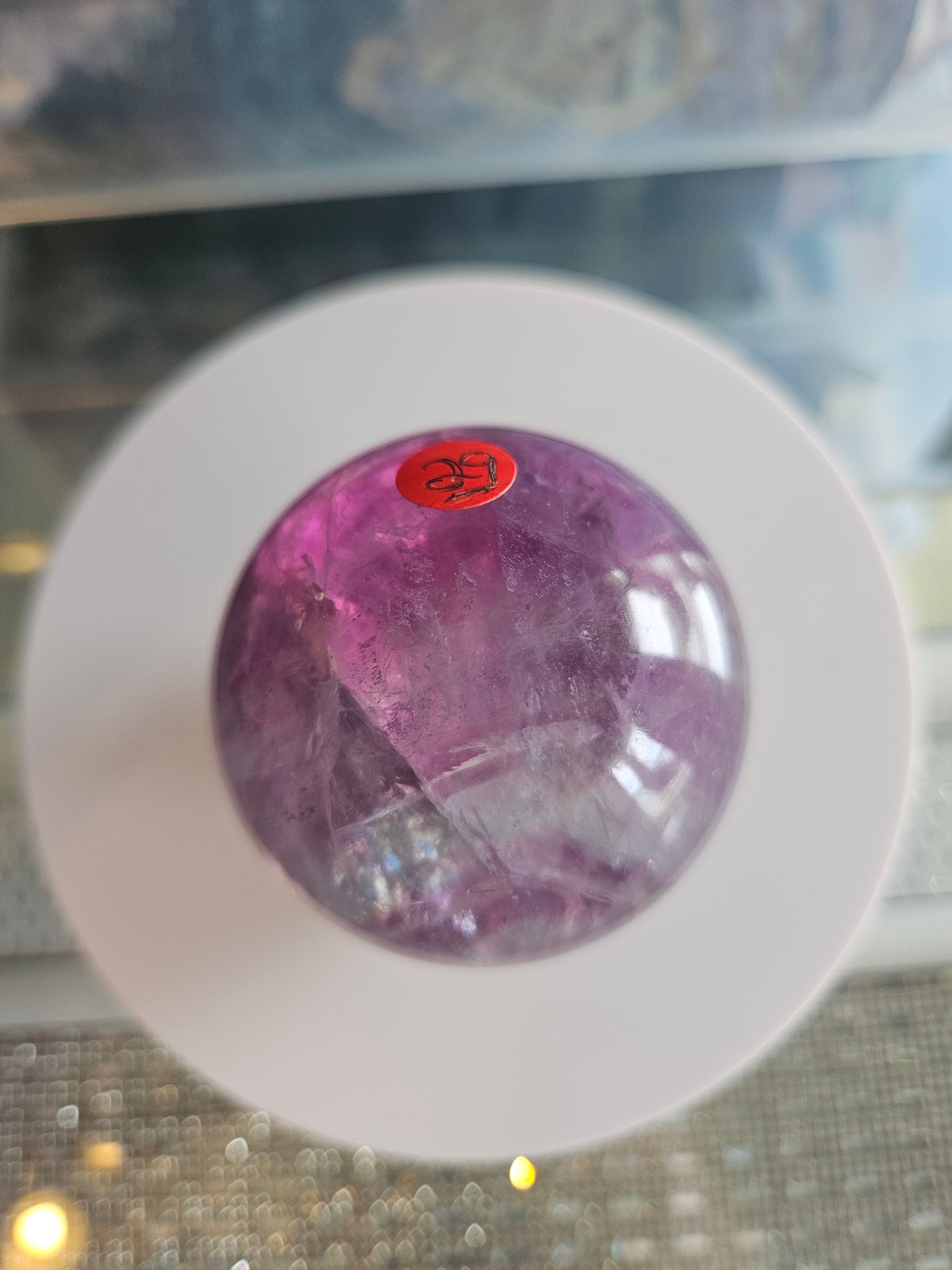 Fluorite sphere 6