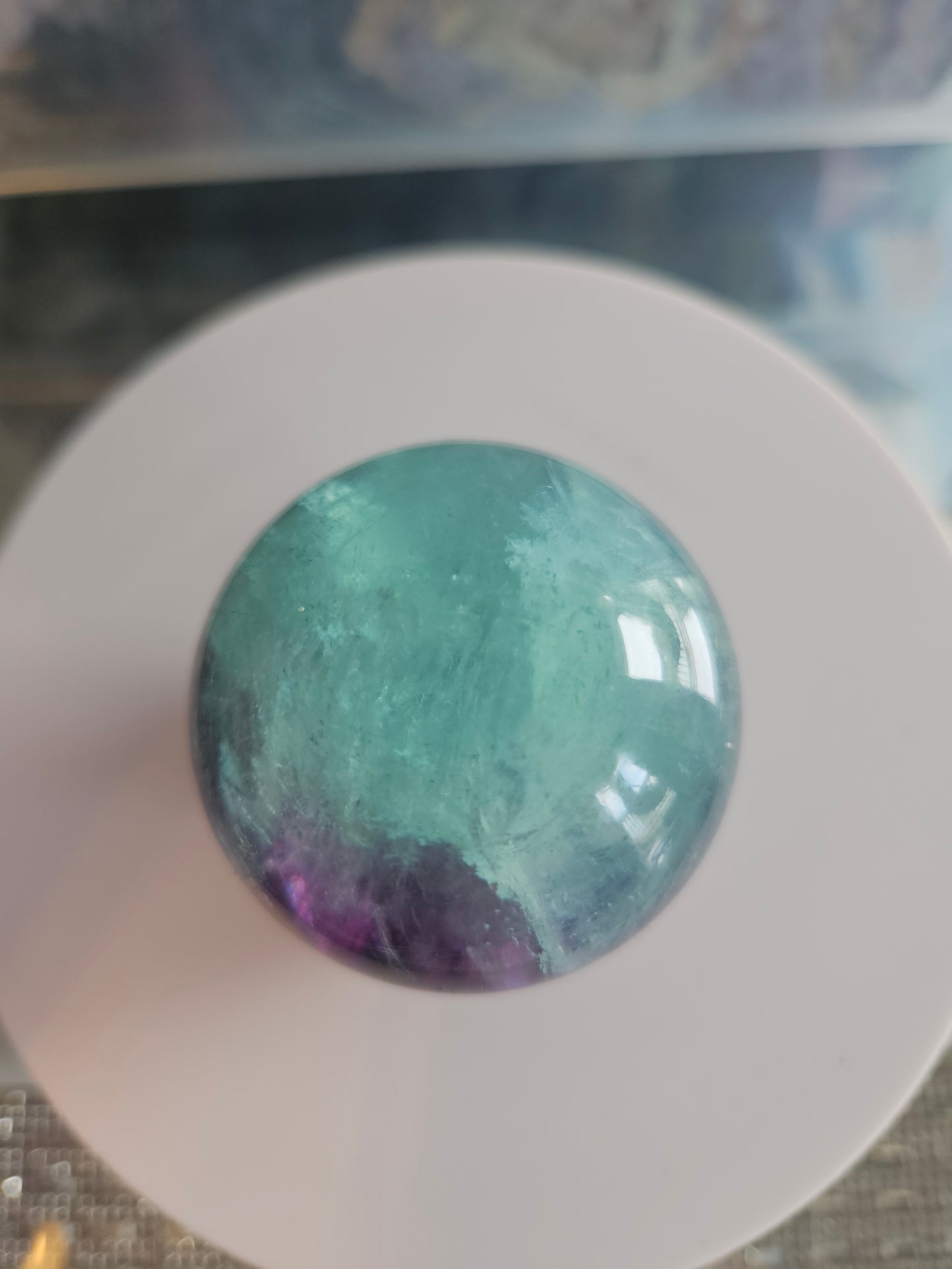 Fluorite sphere 4