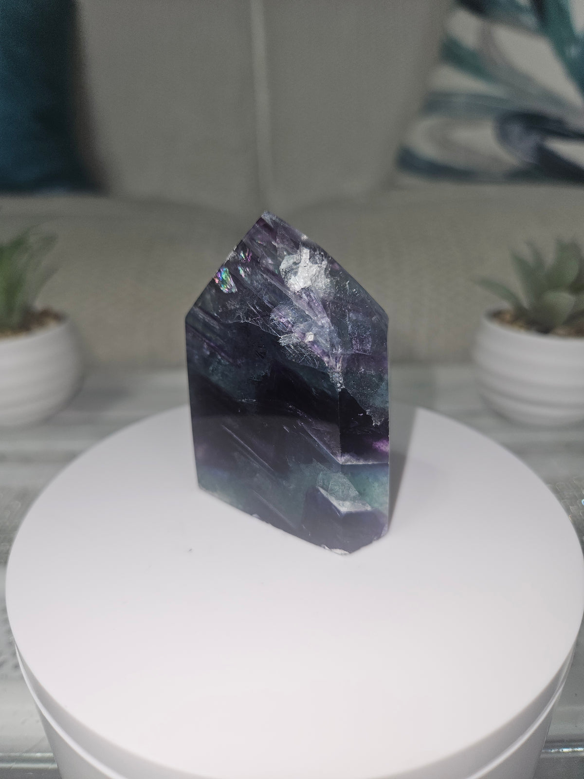 Rainbow Fluorite Tower