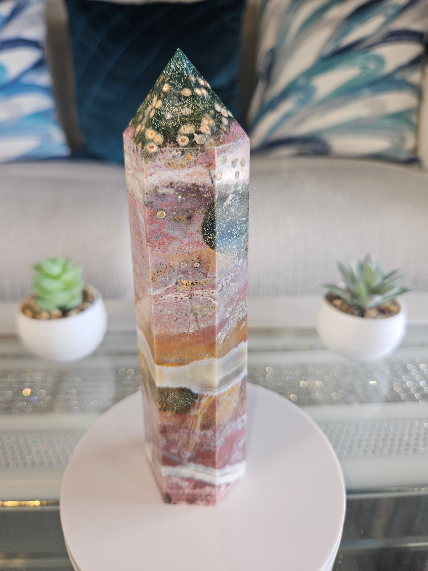 Pink Ocean Jasper Tower 39