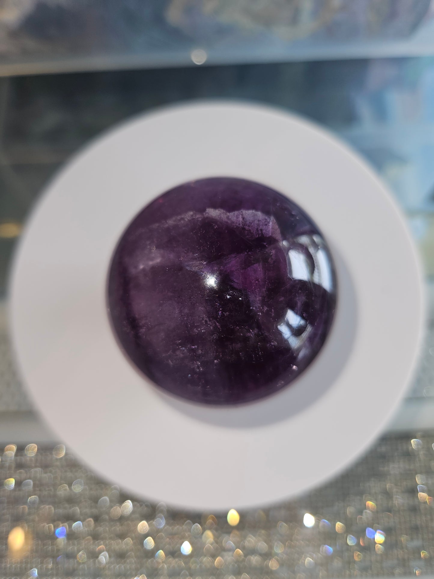 Fluorite sphere 7