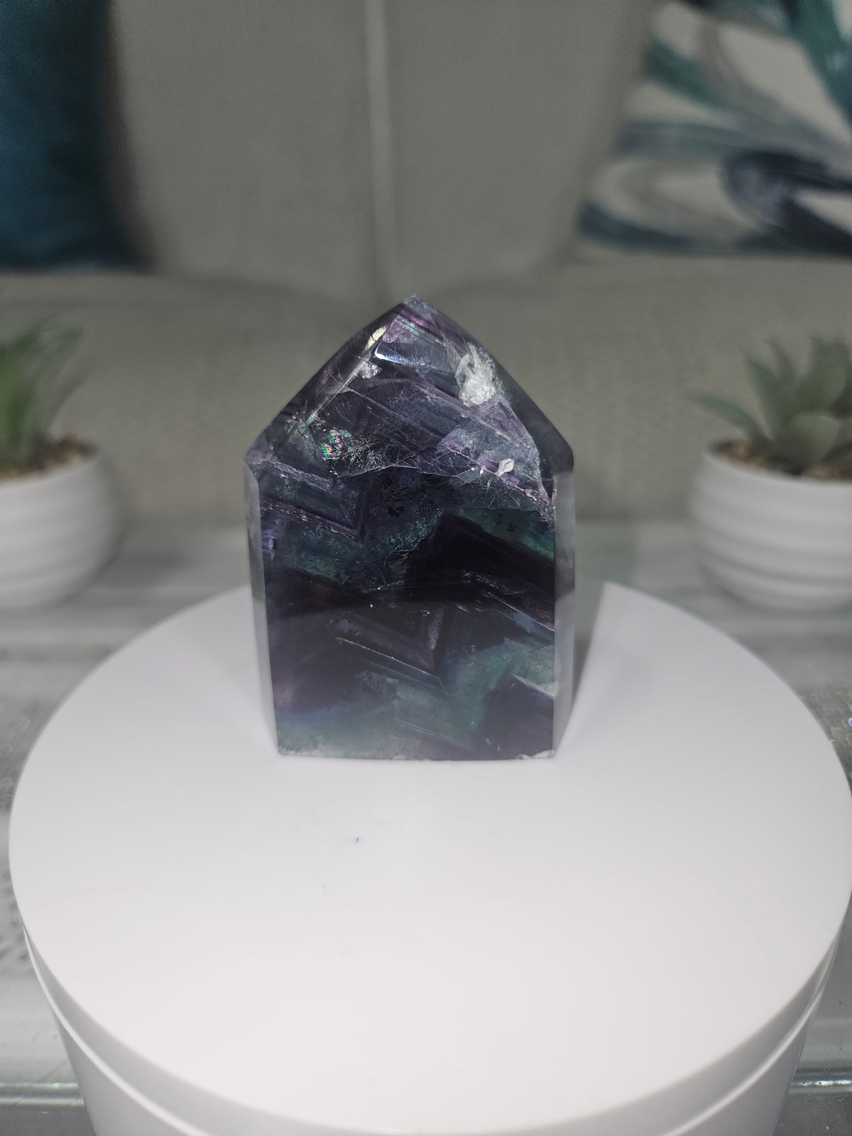 Rainbow Fluorite Tower