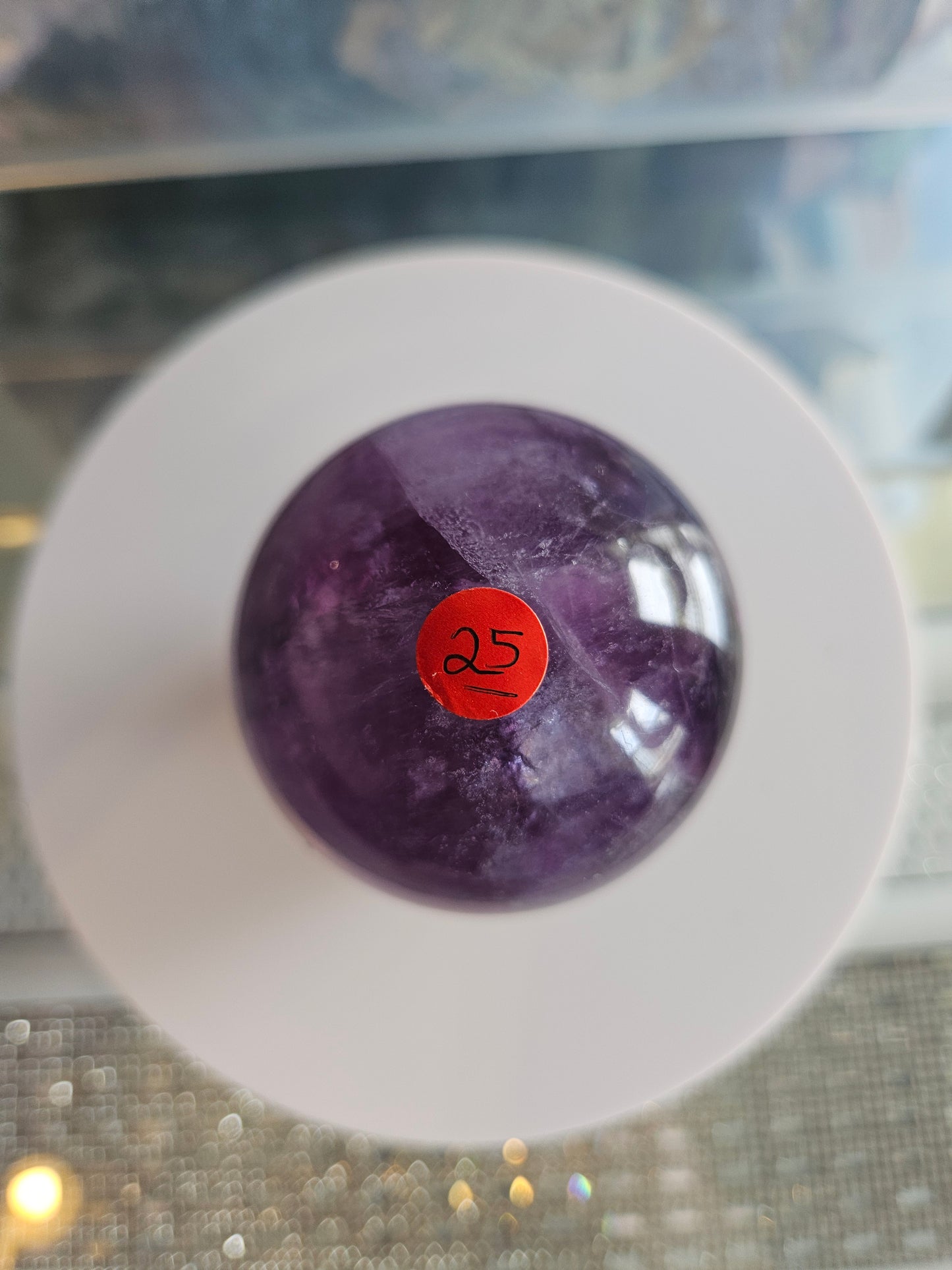 Fluorite sphere 7