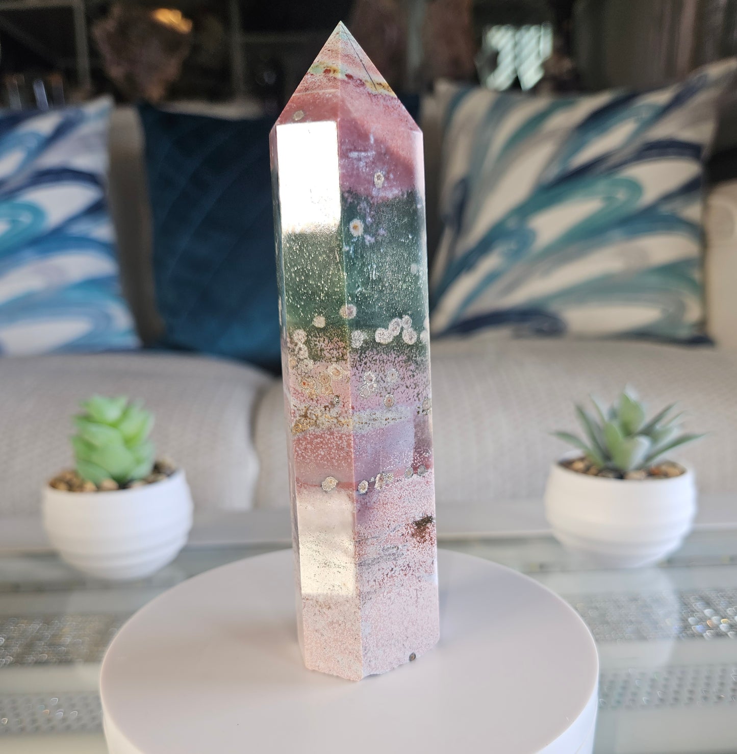 Pink Ocean Jasper Tower 6