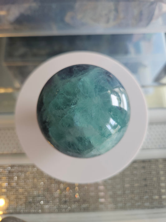 Fluorite sphere 2