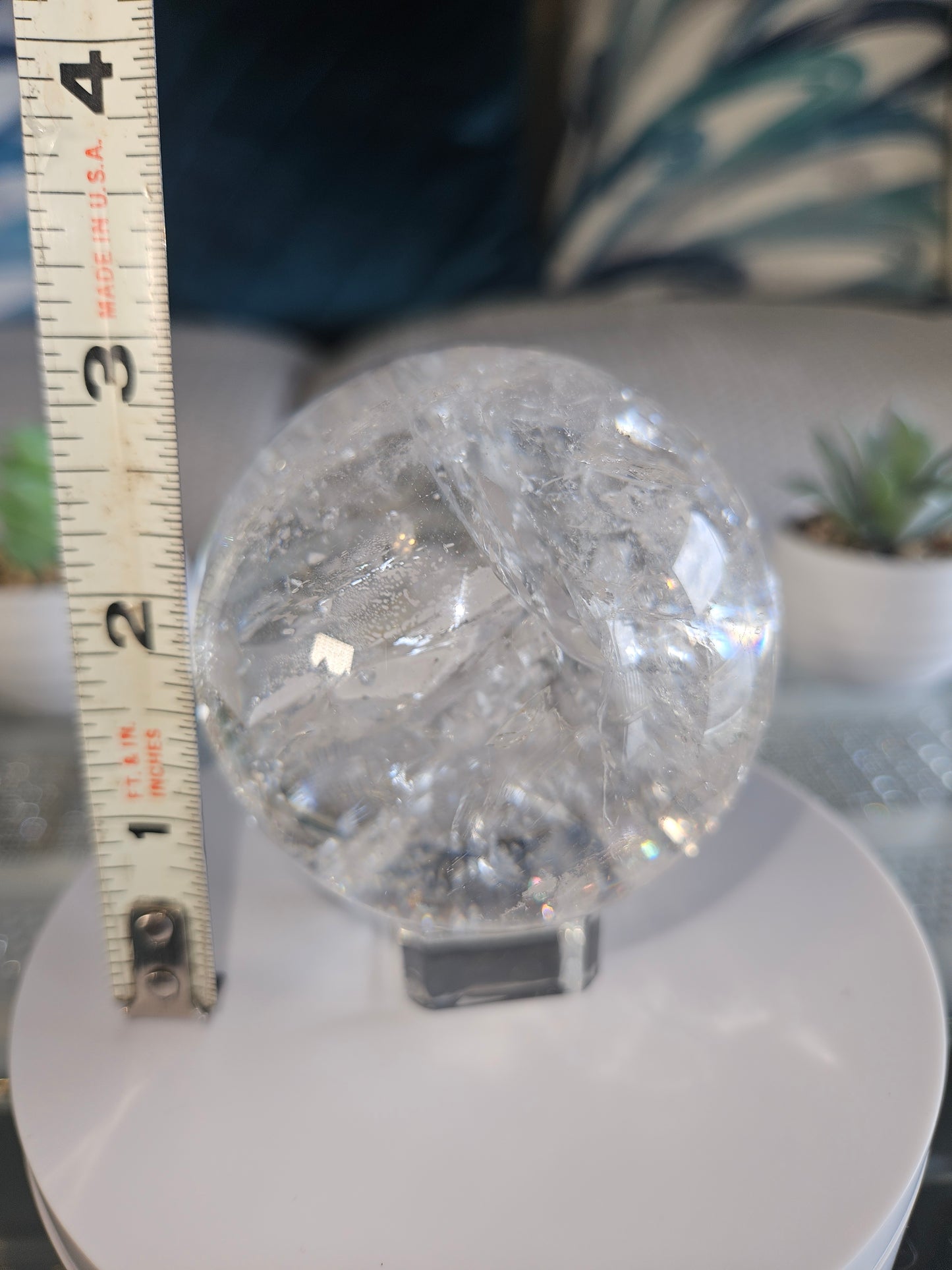 Rainbow Quartz Sphere 2