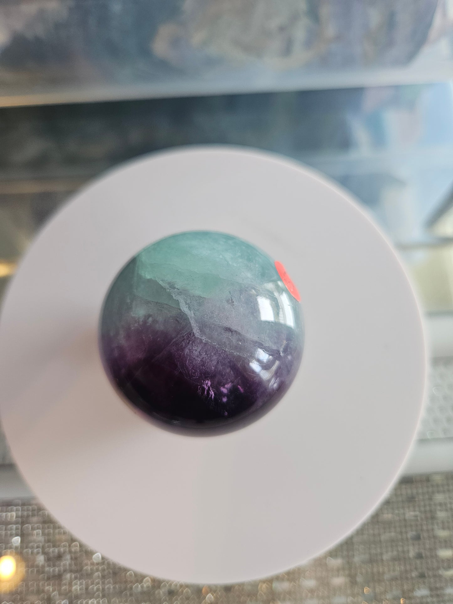 Fluorite sphere 3
