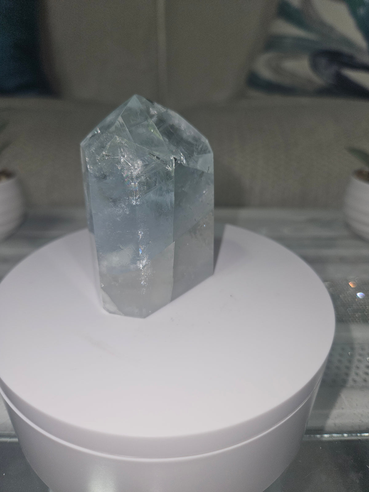Sky Blue Fluorite Tower