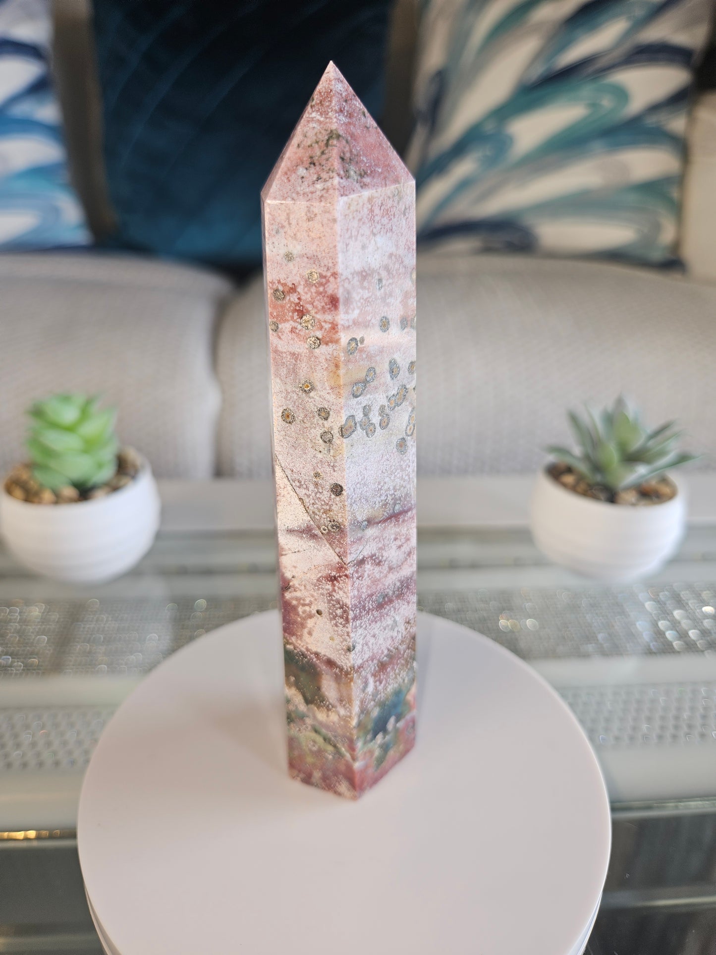 Pink Ocean Jasper Tower 18
