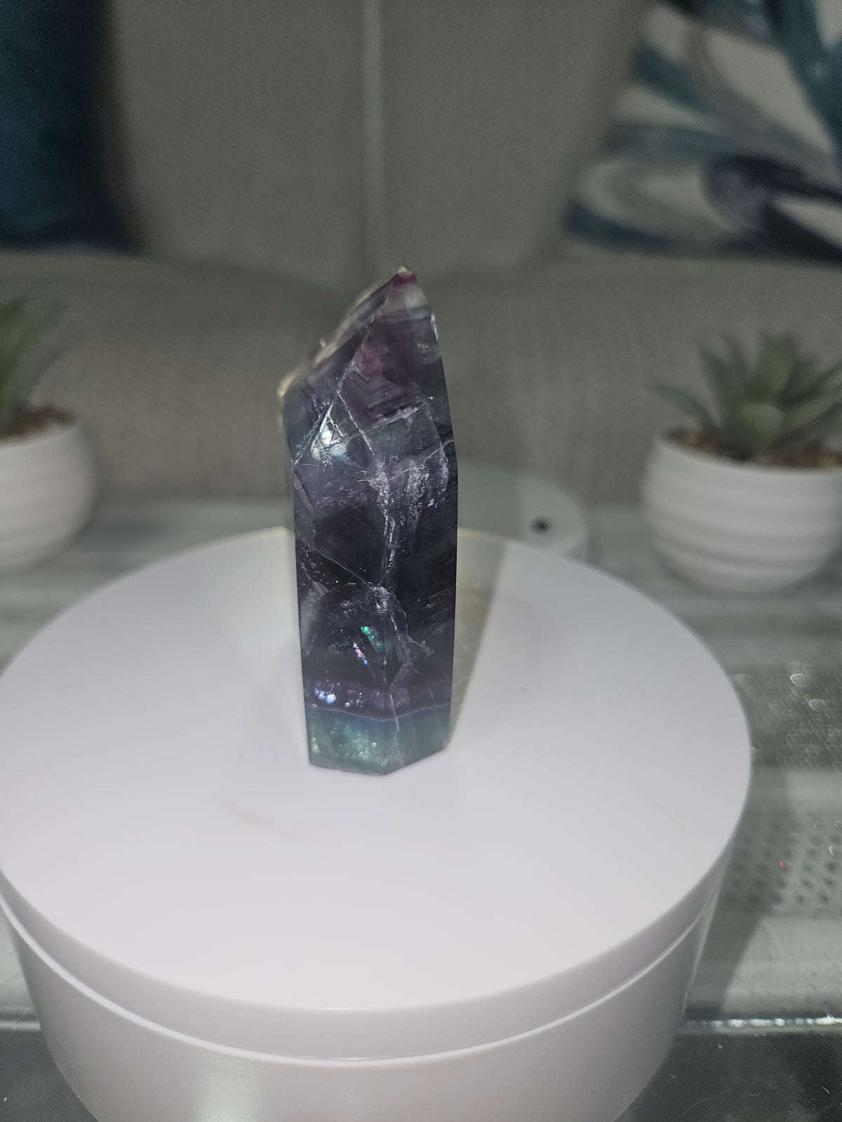Rainbow Fluorite Tower