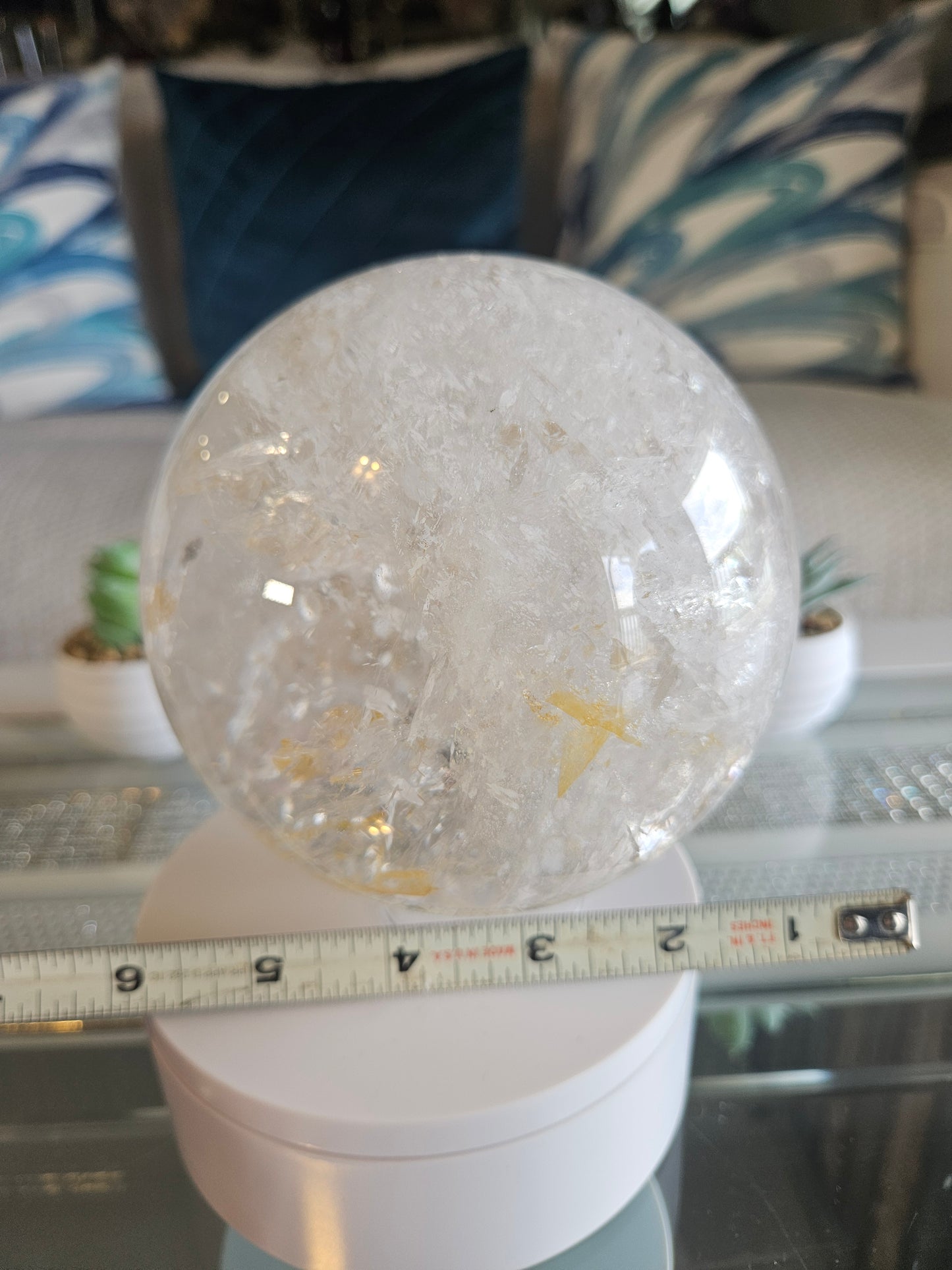 Rainbow Quartz Sphere 6