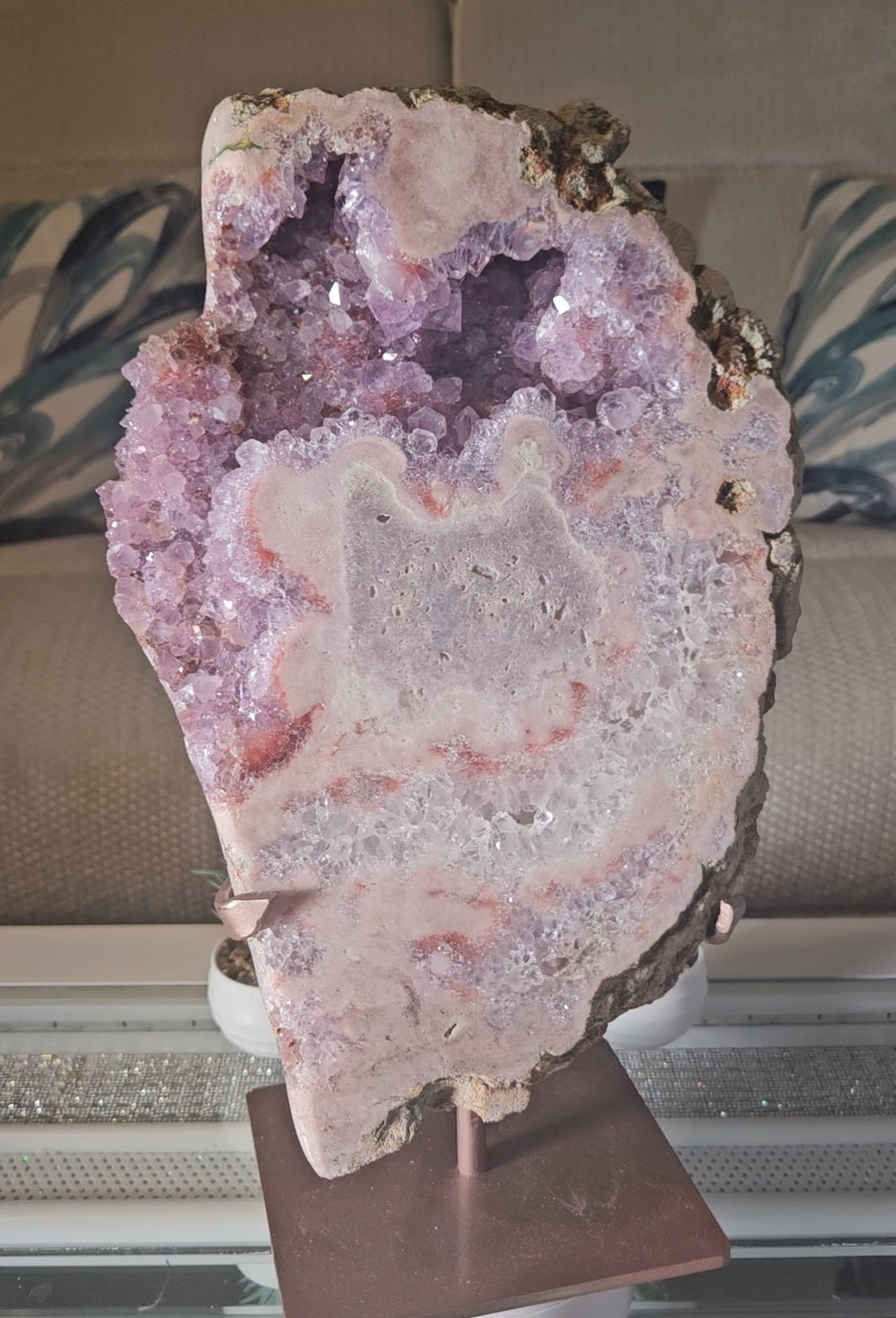 Pink Amethyst Statement Piece 2