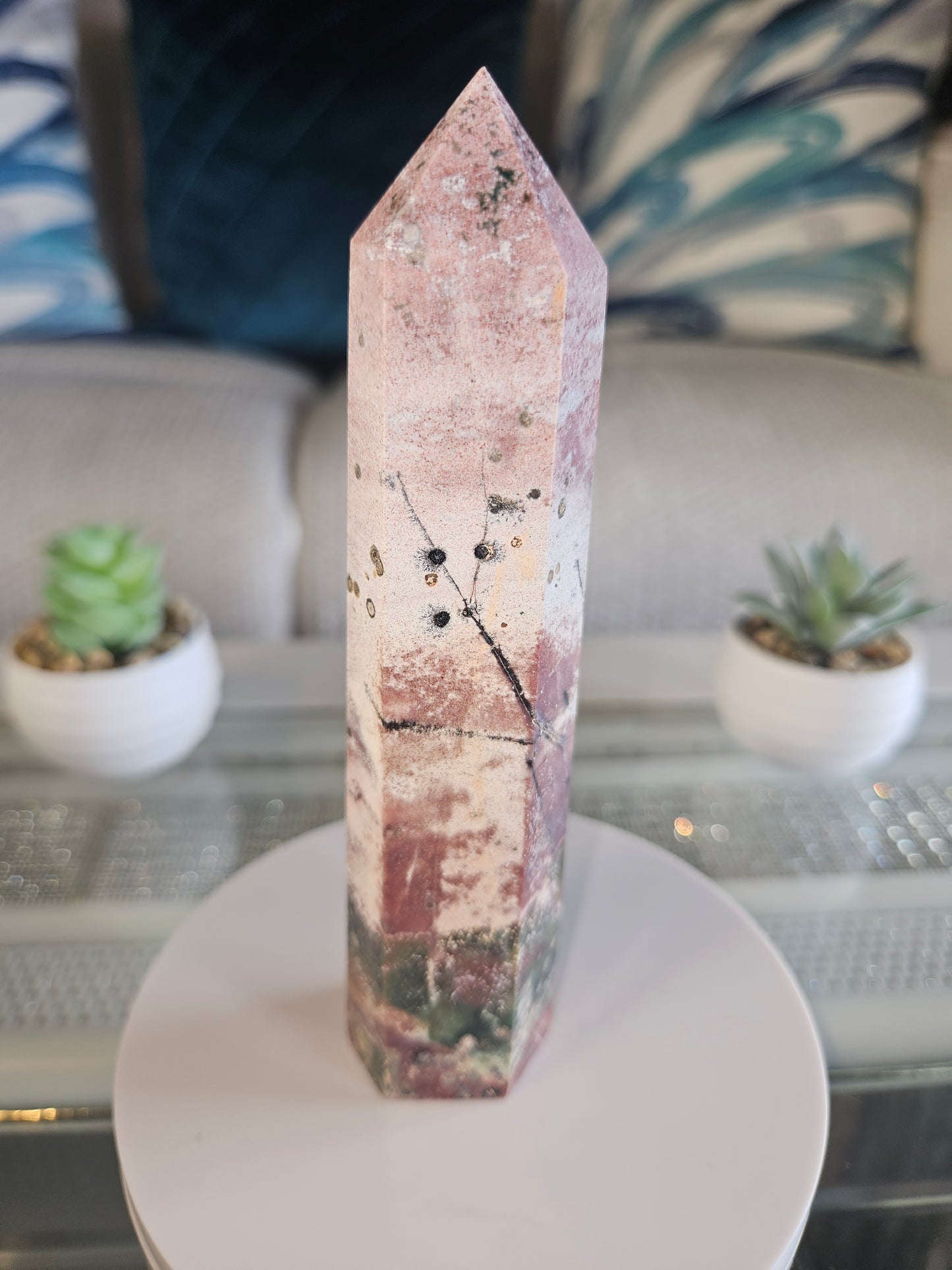 Pink Ocean Jasper Tower 18