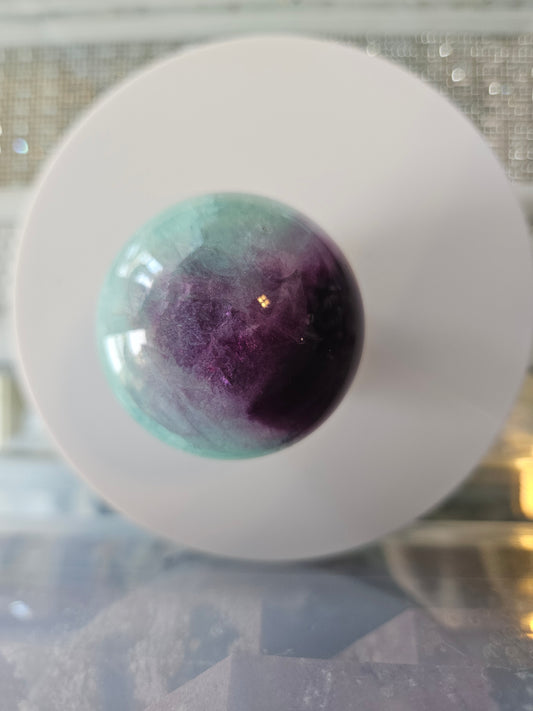 Fluorite sphere 1