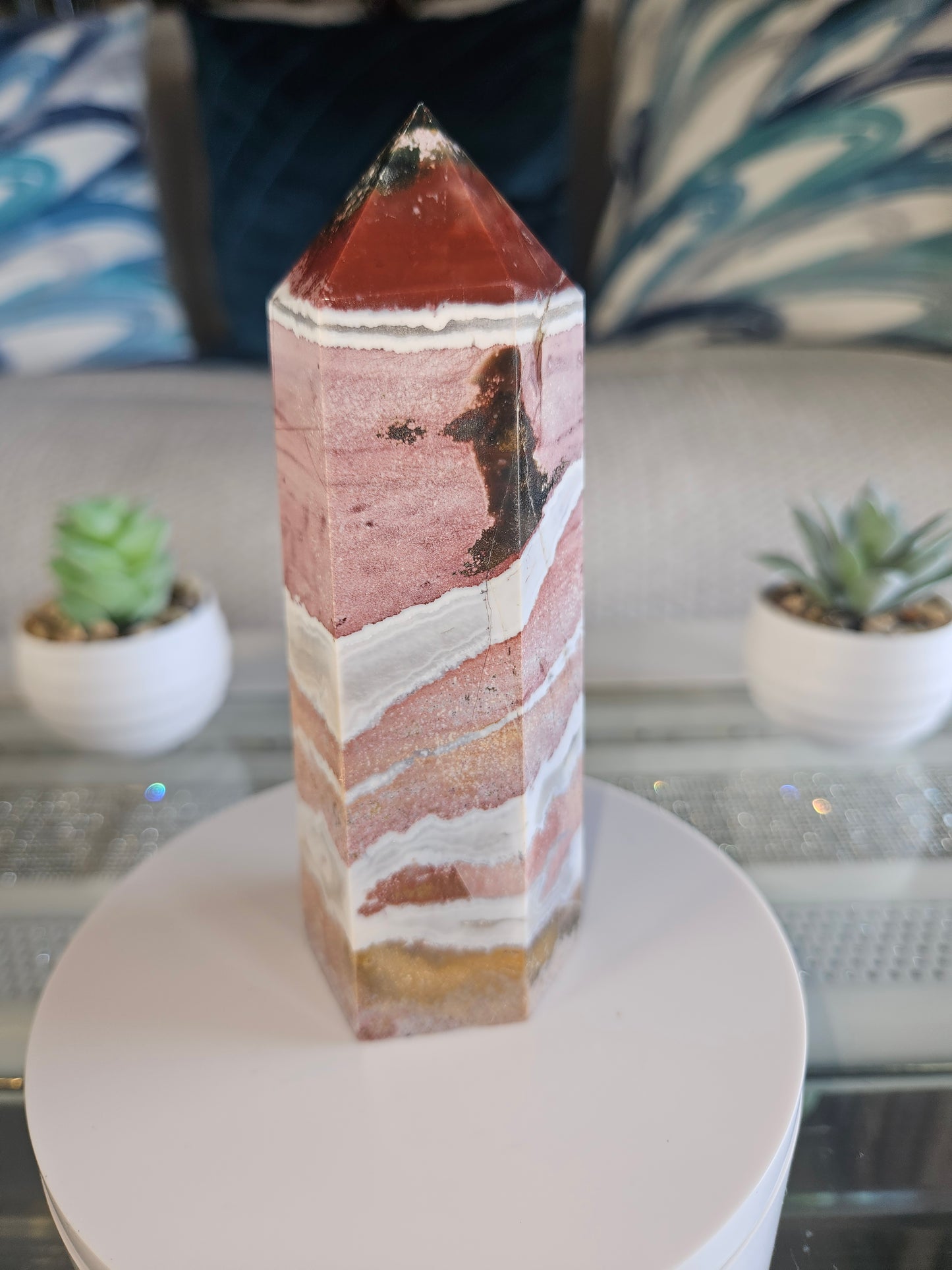 Pink Ocean Jasper Tower 17