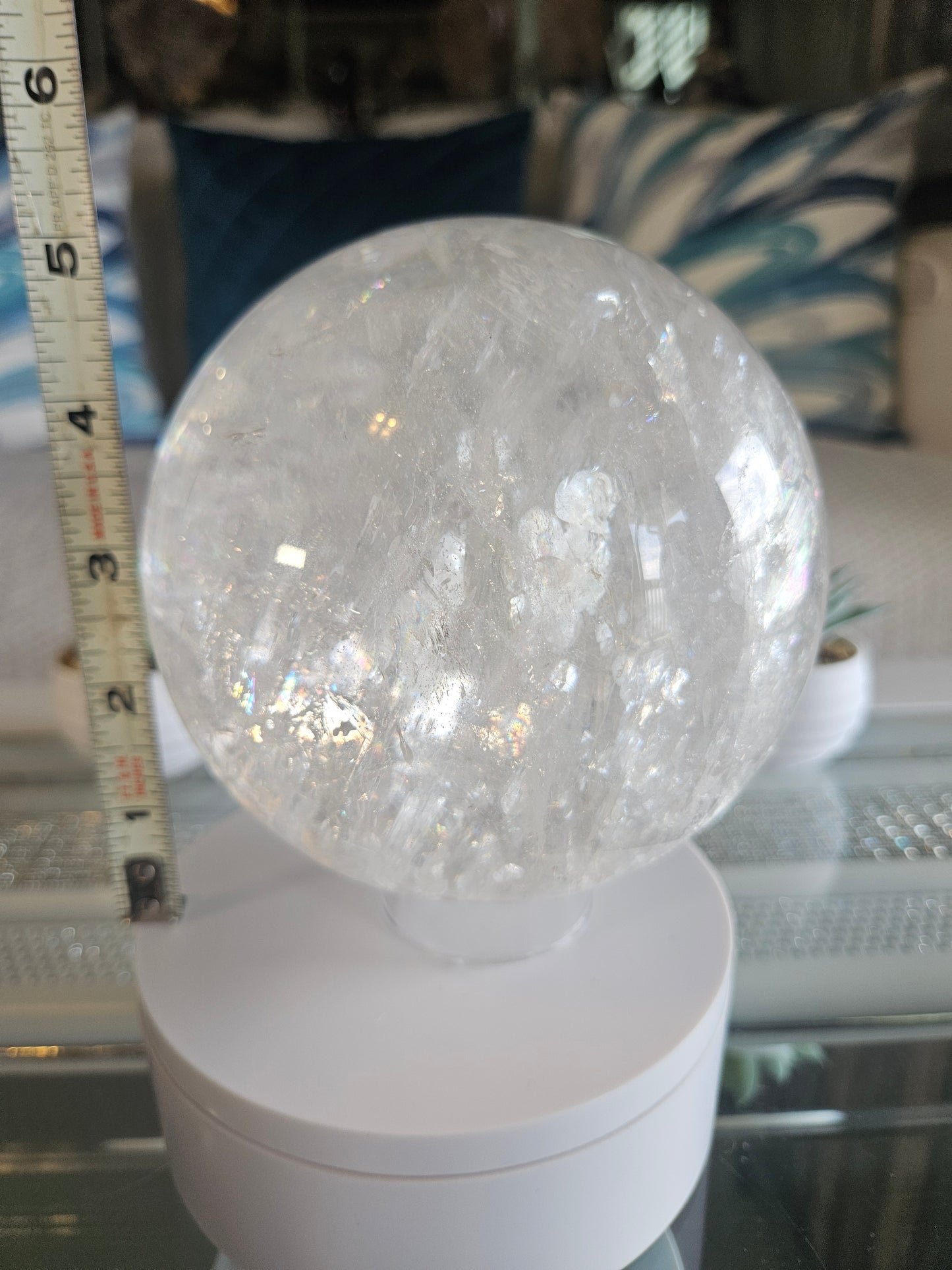 Rainbow Quartz Sphere 4