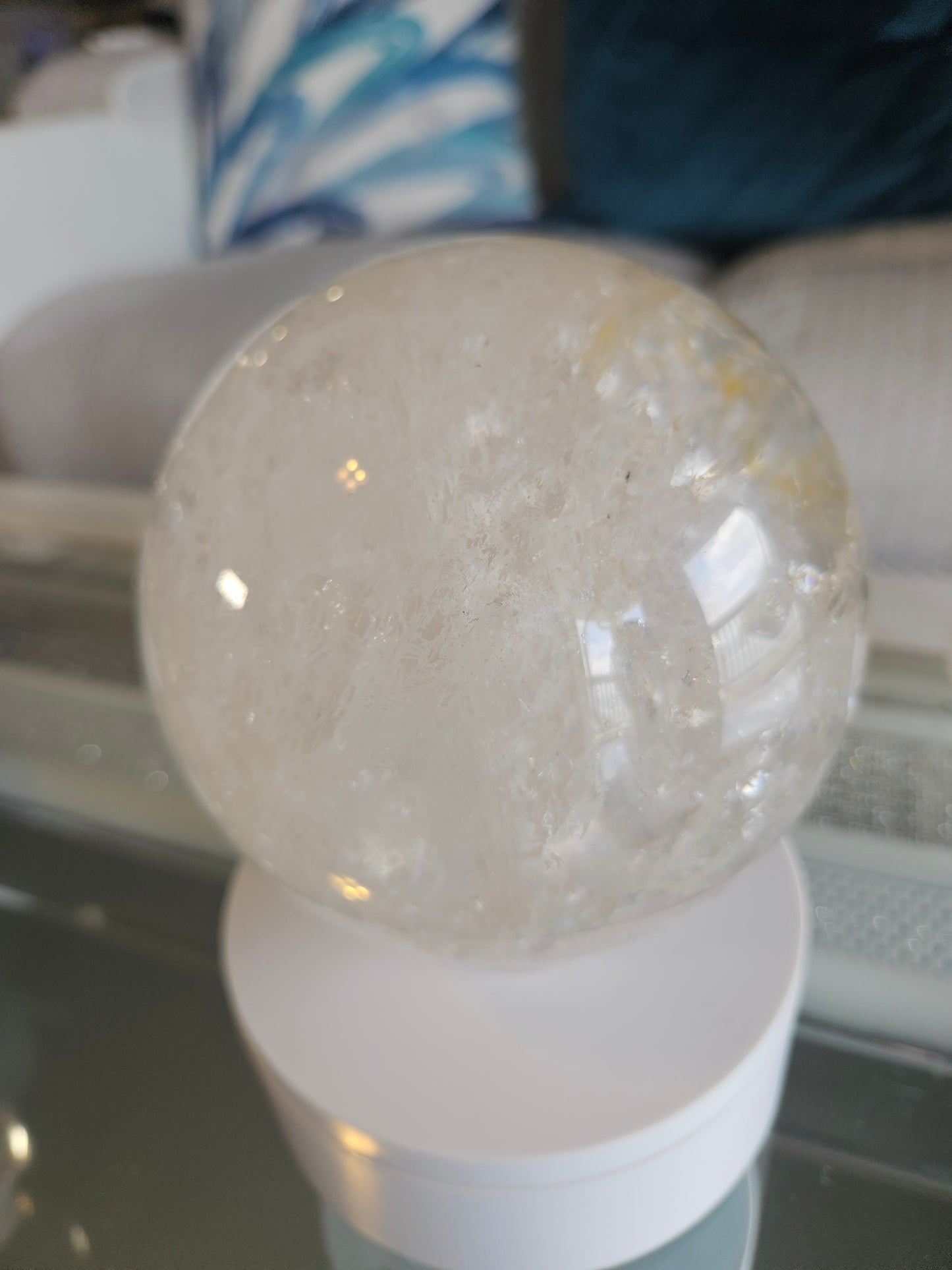 Rainbow Quartz Sphere 6