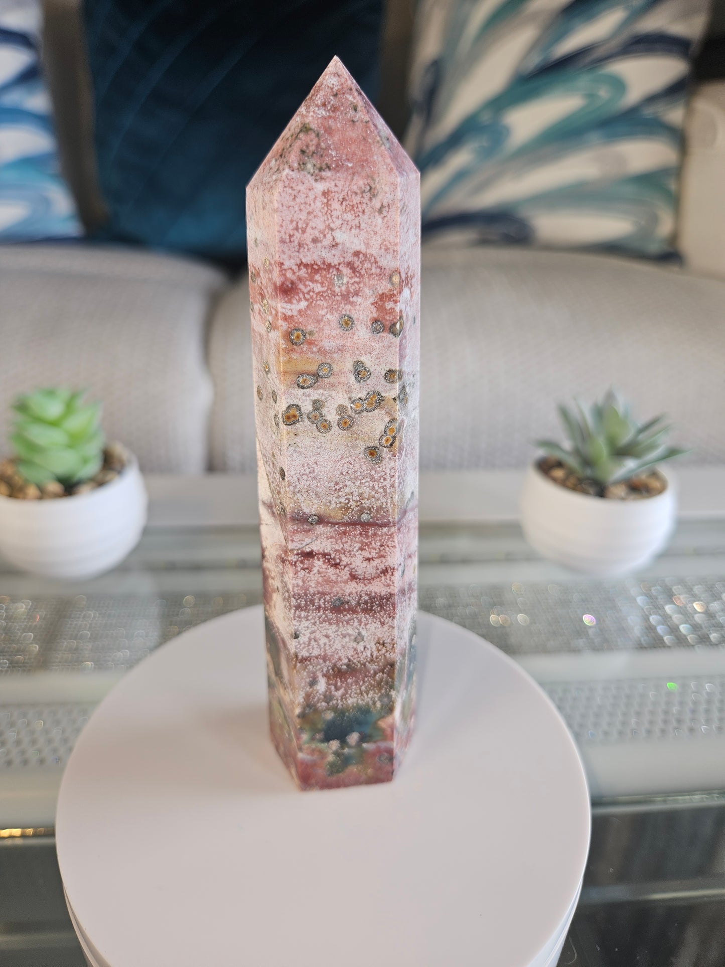 Pink Ocean Jasper Tower 18