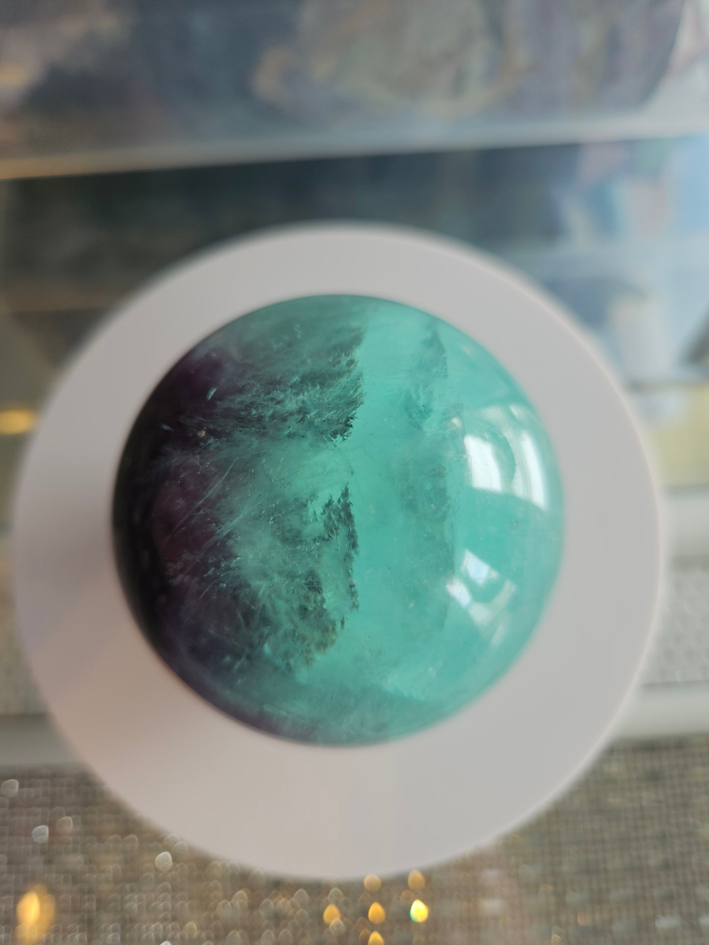 Fluorite sphere 5