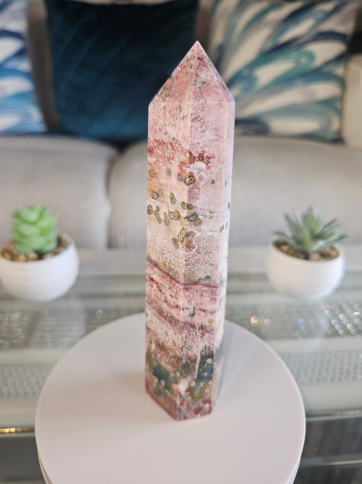Pink Ocean Jasper Tower 18