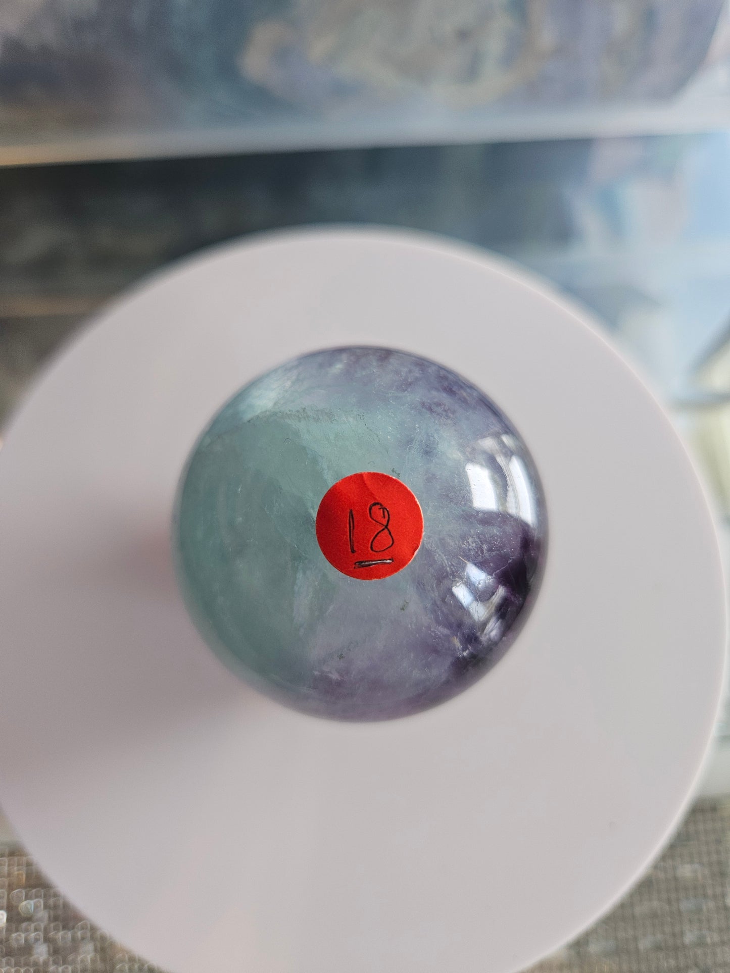 Fluorite sphere 3