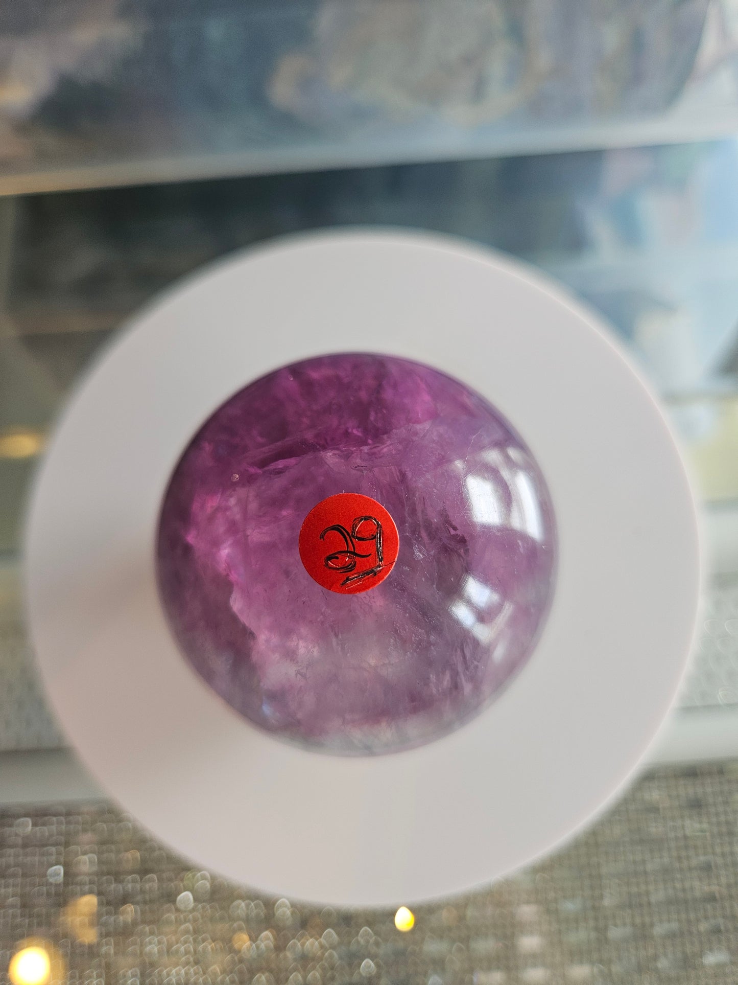 Fluorite sphere 6