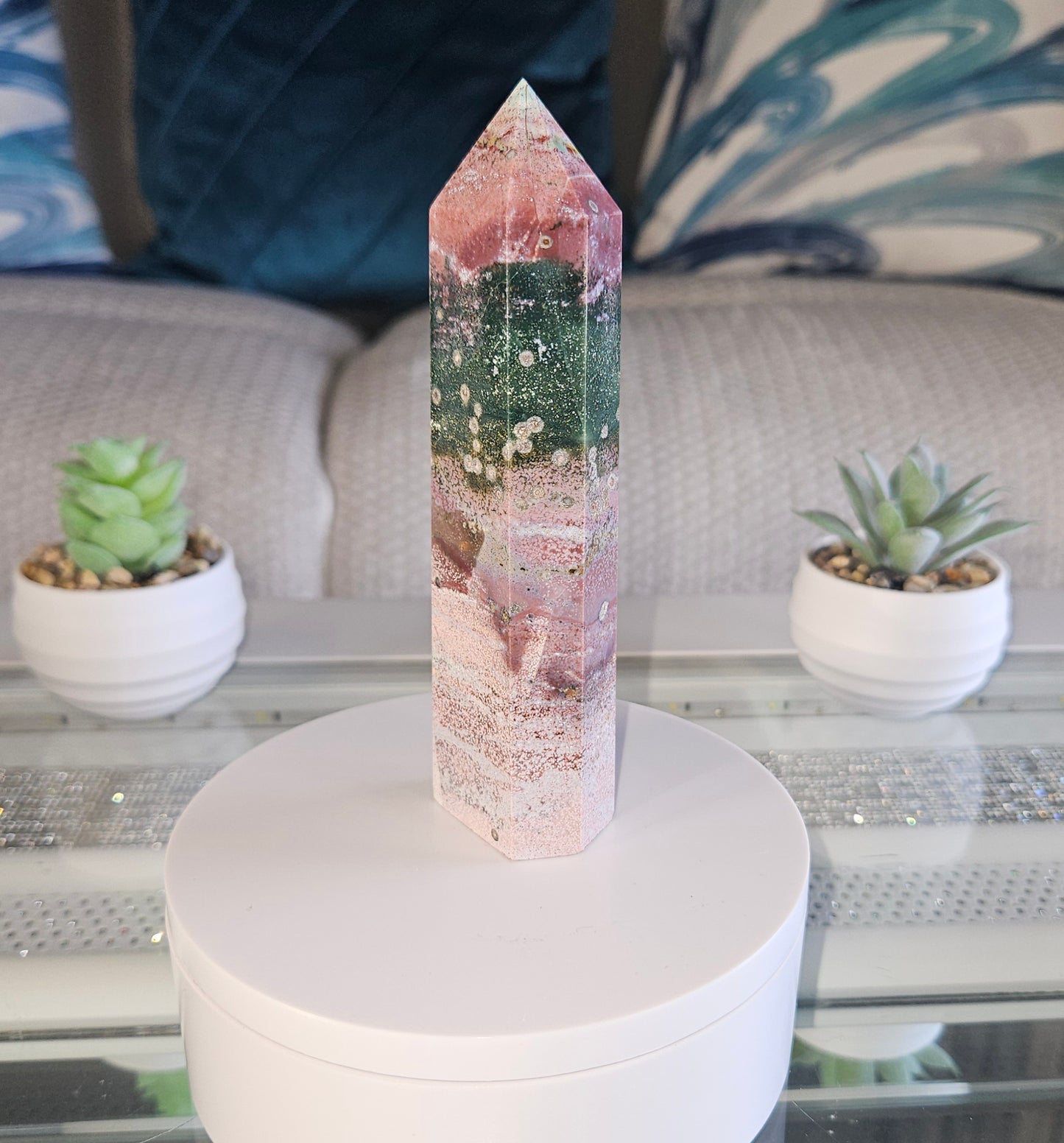 Pink Ocean Jasper Tower 6