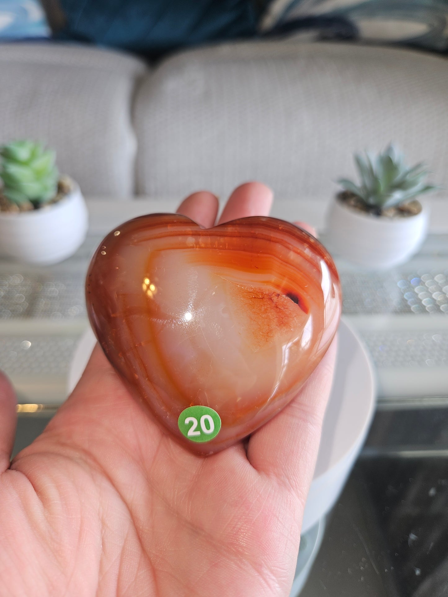 Carnelian Heart 20