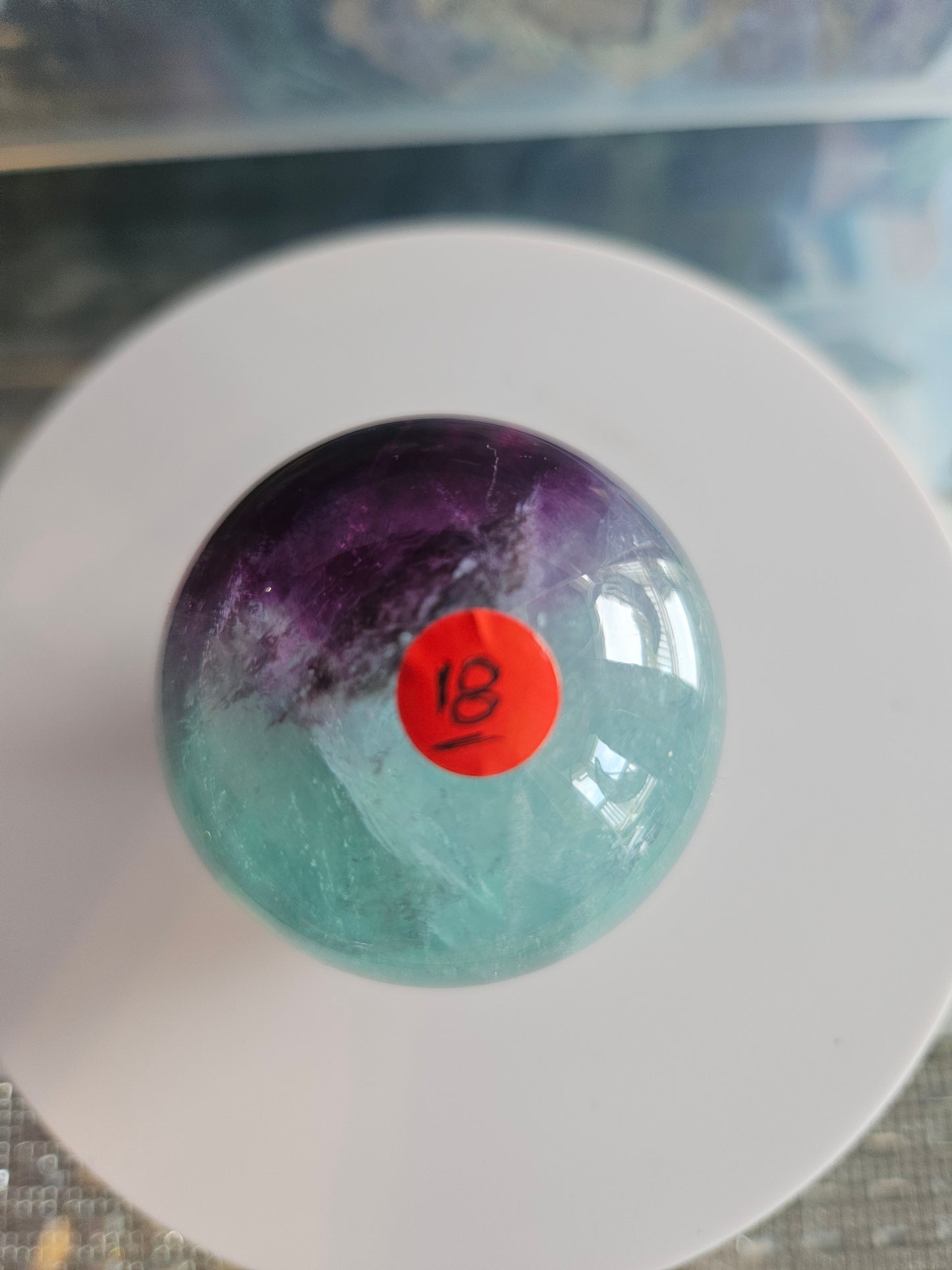 Fluorite sphere 4