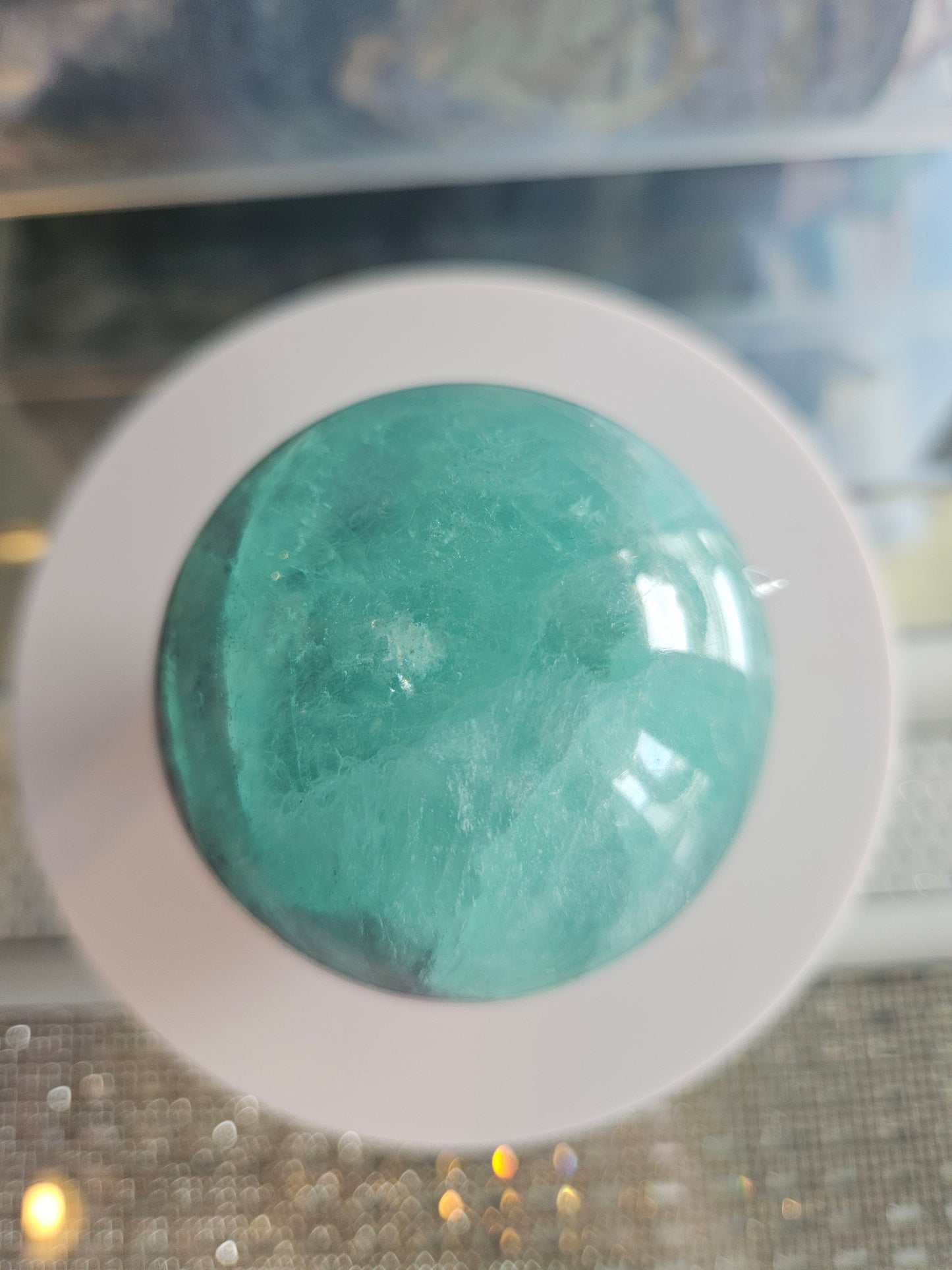 Fluorite sphere 5