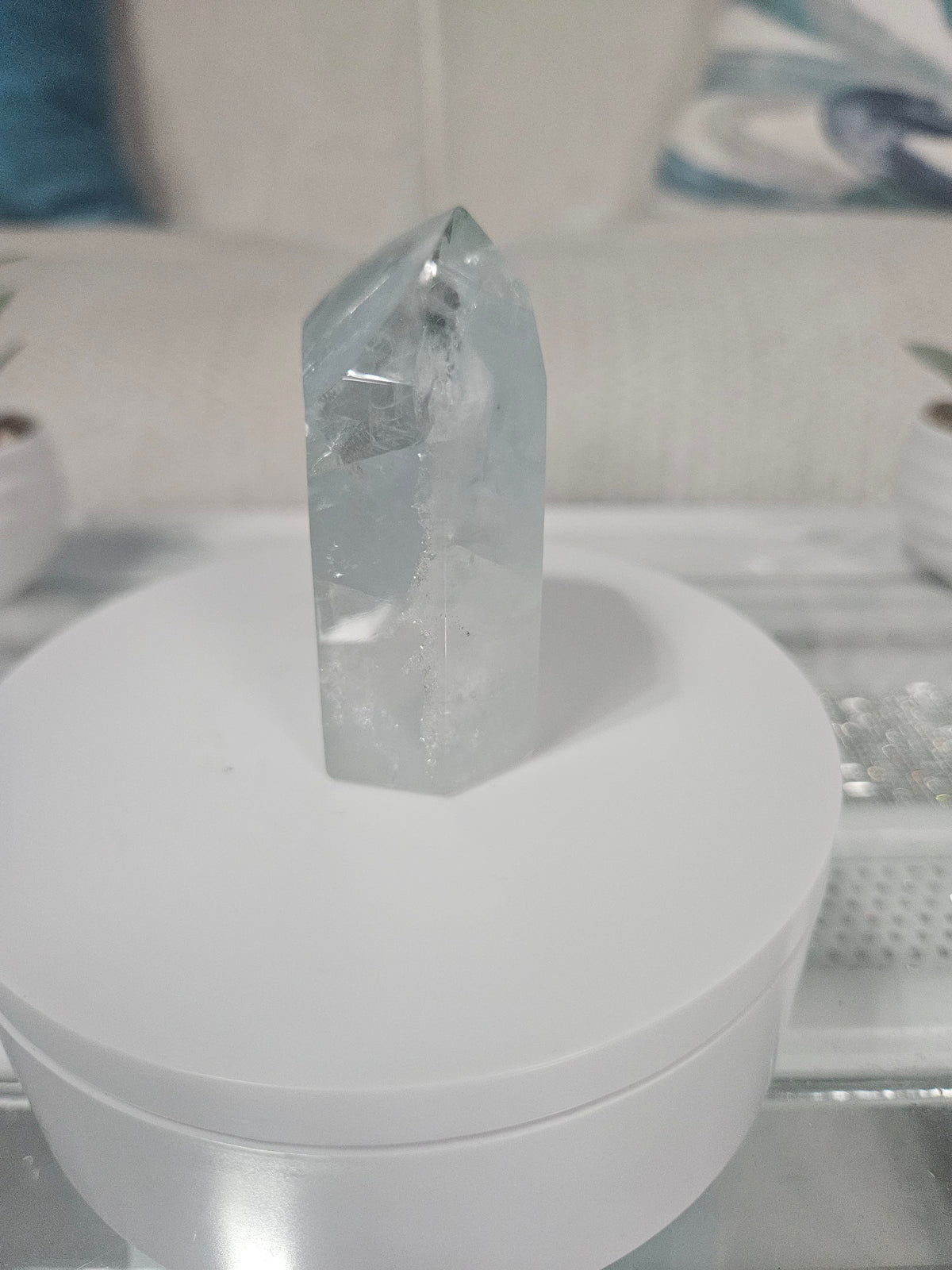 Sky Blue Fluorite Tower