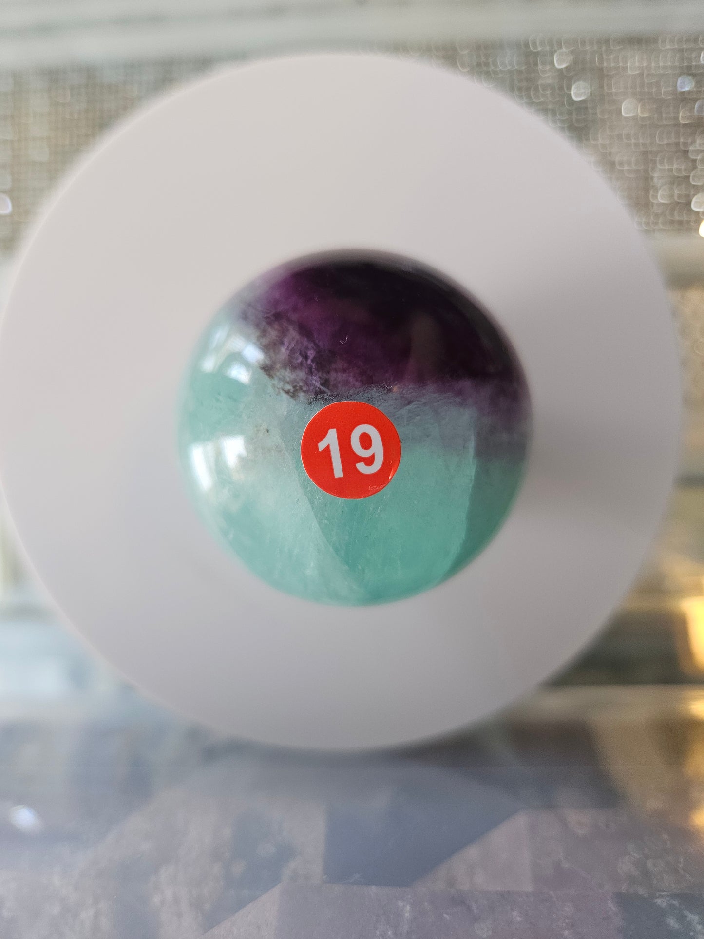 Fluorite sphere 1